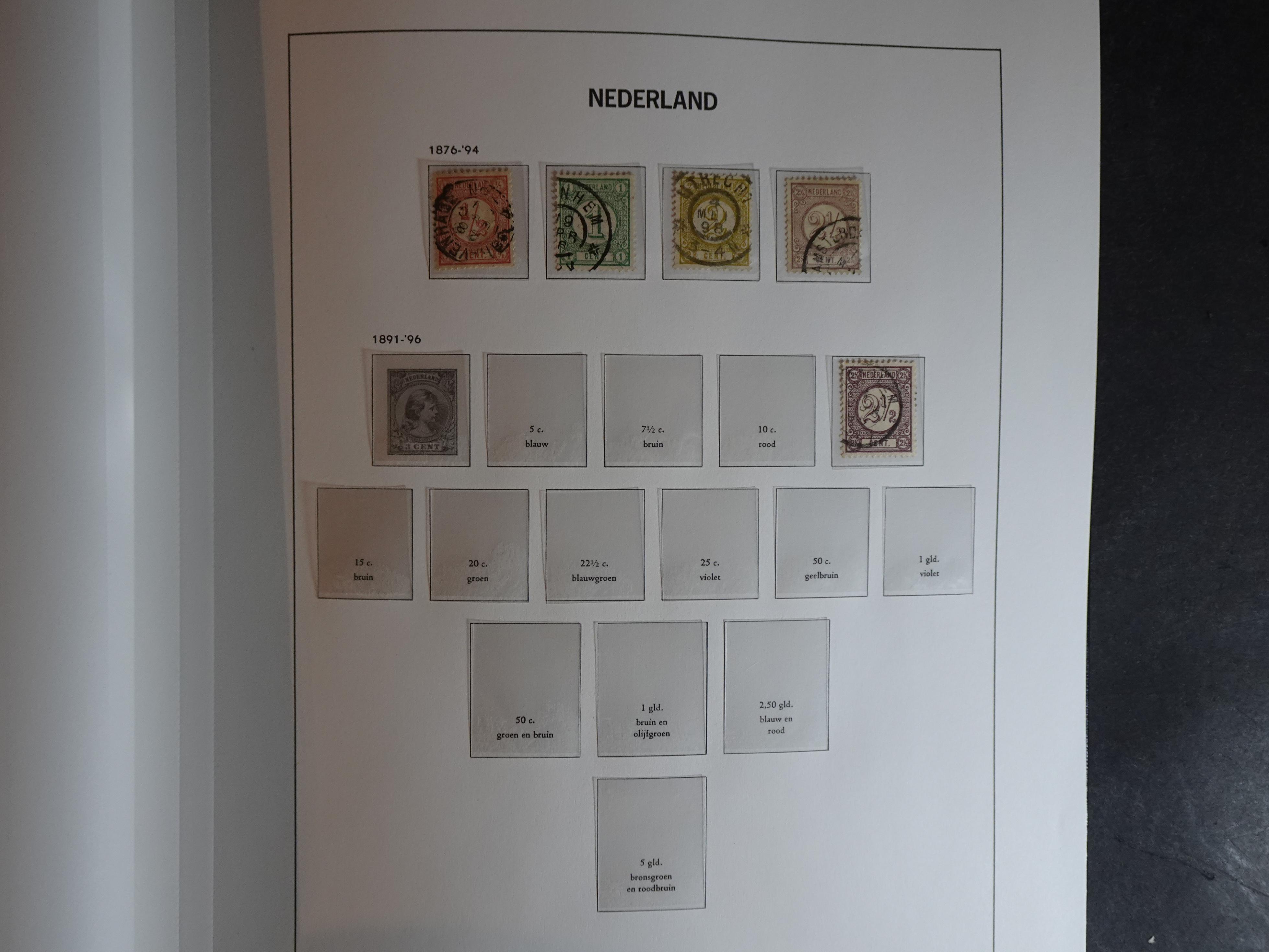 Collectie in Davo album.