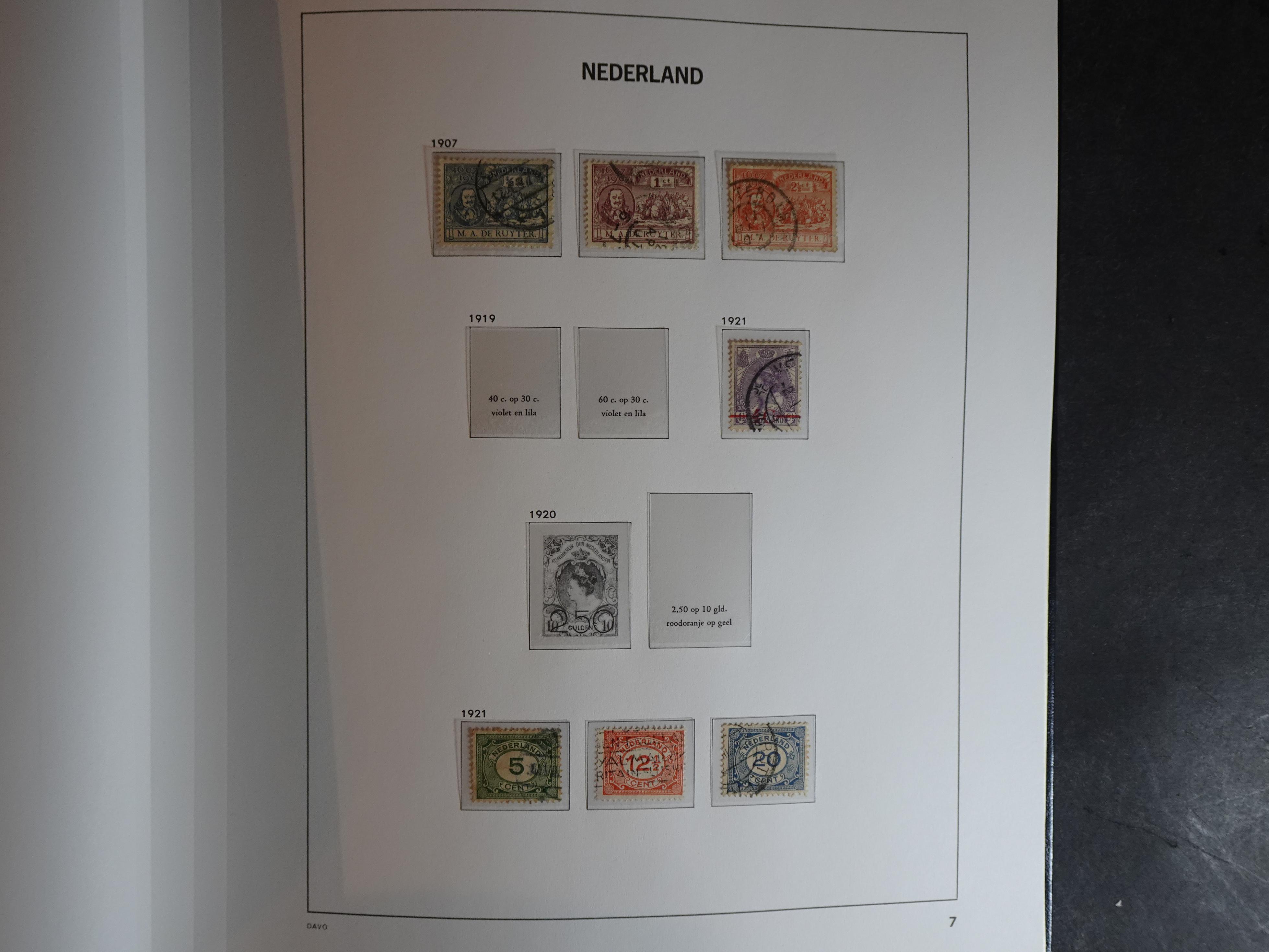 Collectie in Davo album. 5