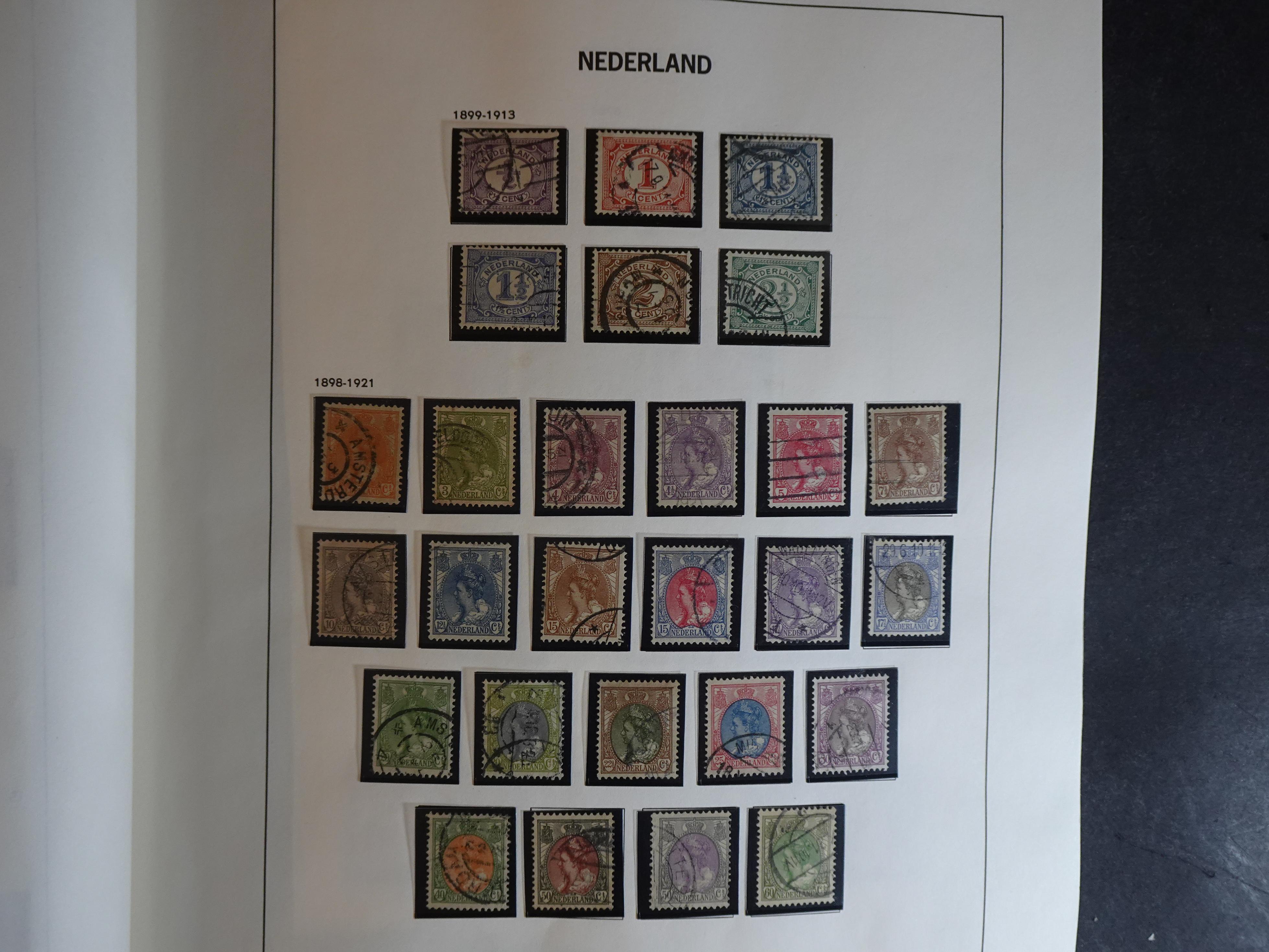 Verzameling vanaf 1852 in Davo album. 3