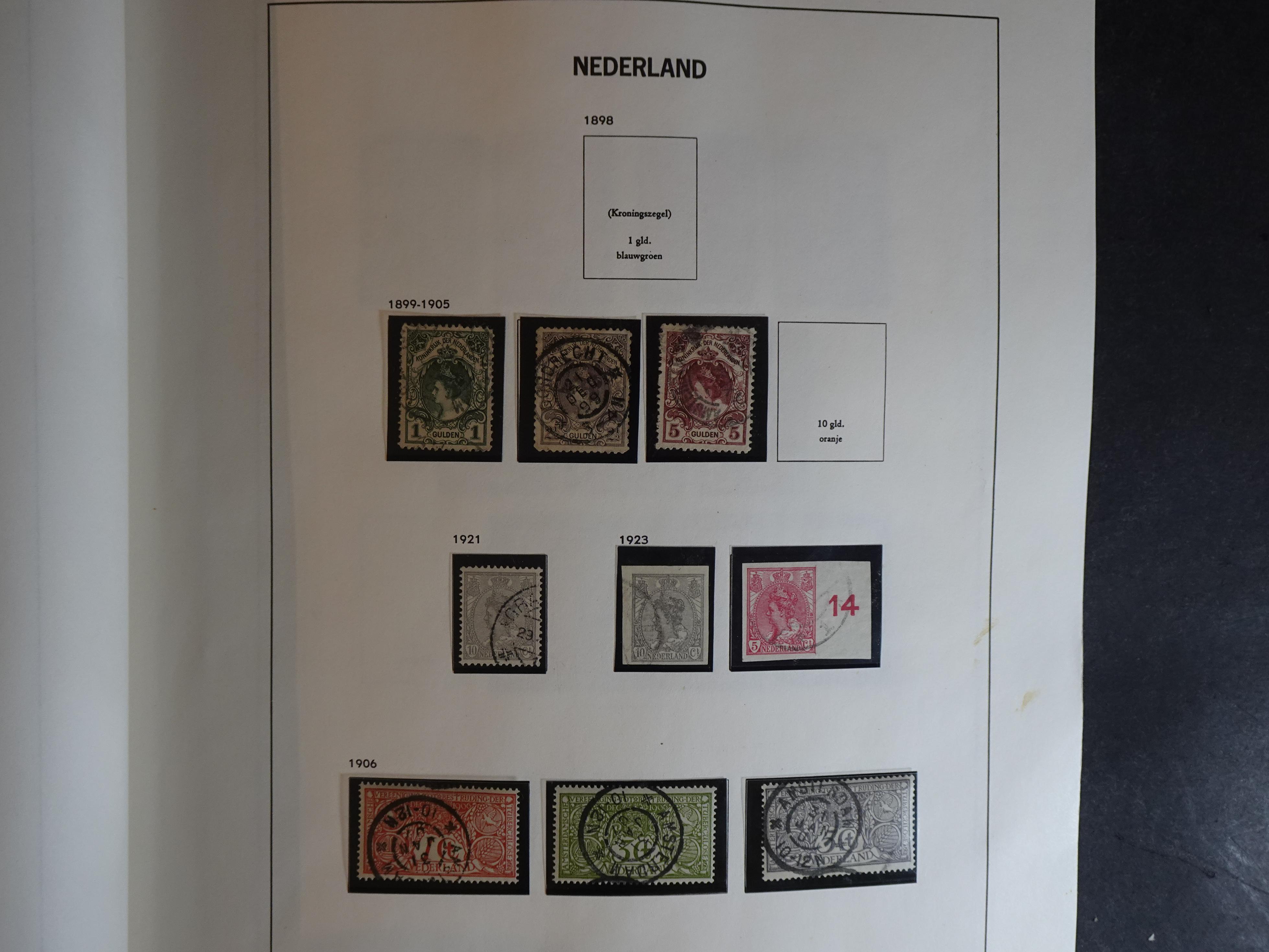 Verzameling vanaf 1852 in Davo album. 4