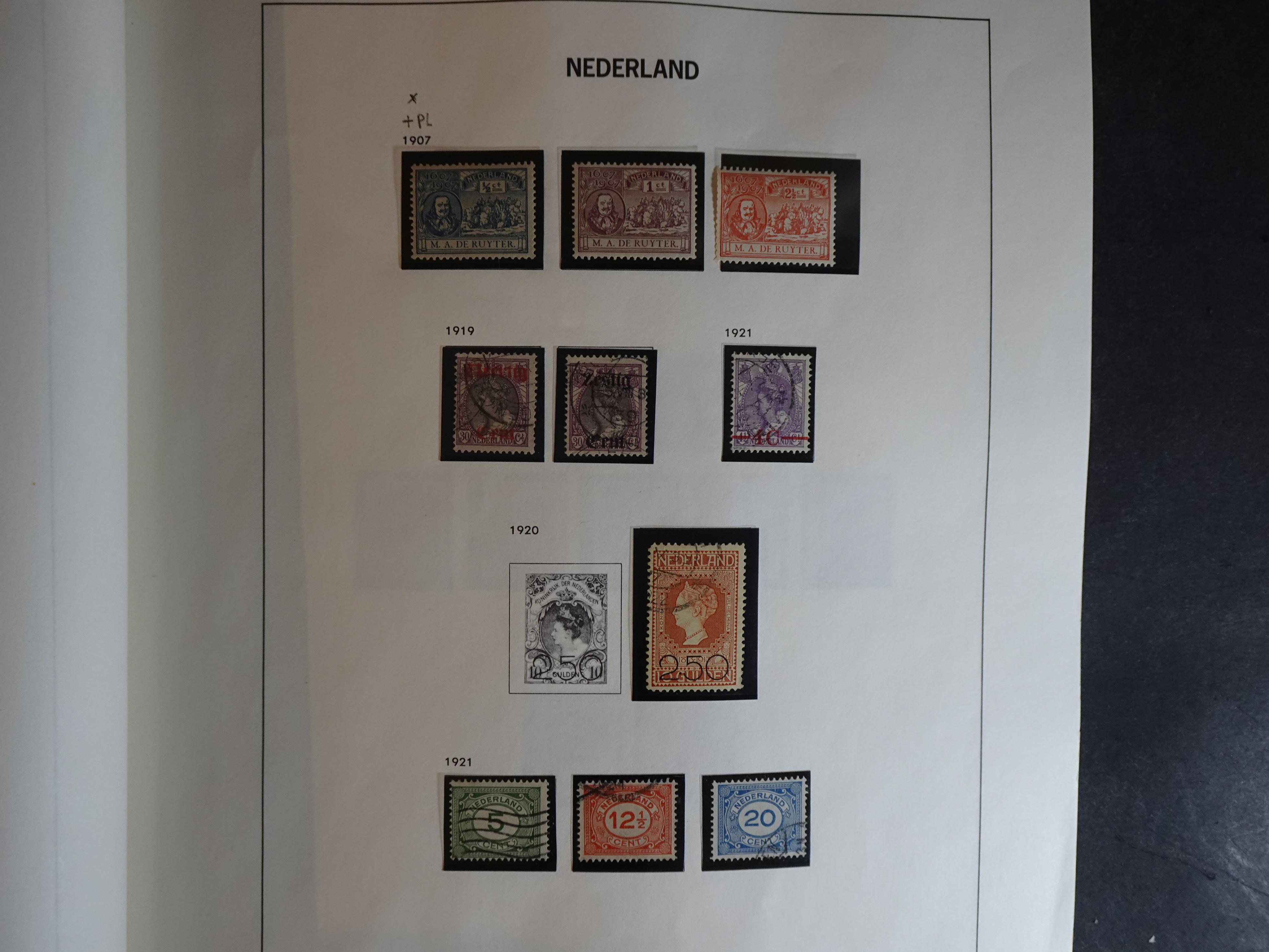 Verzameling vanaf 1852 in Davo album. 6