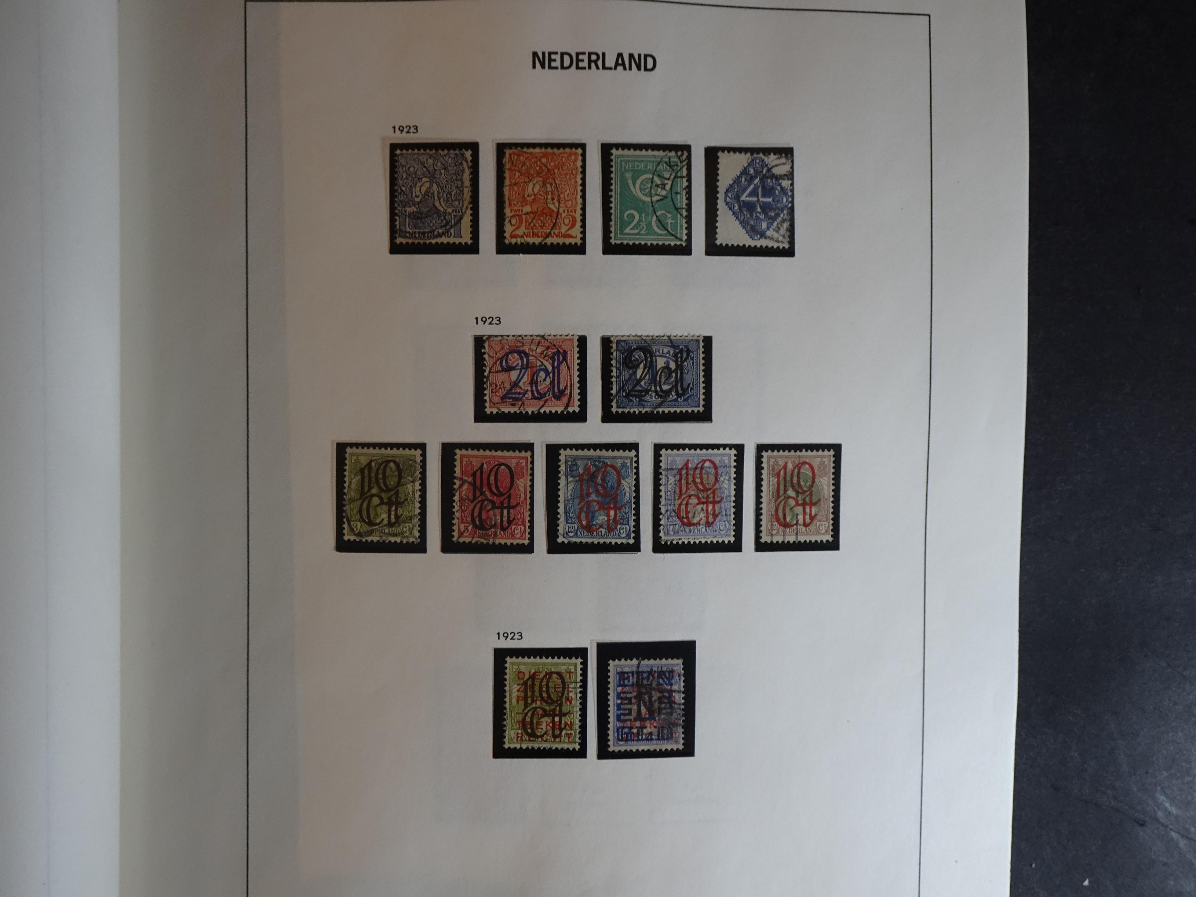 Verzameling vanaf 1852 in Davo album. 7