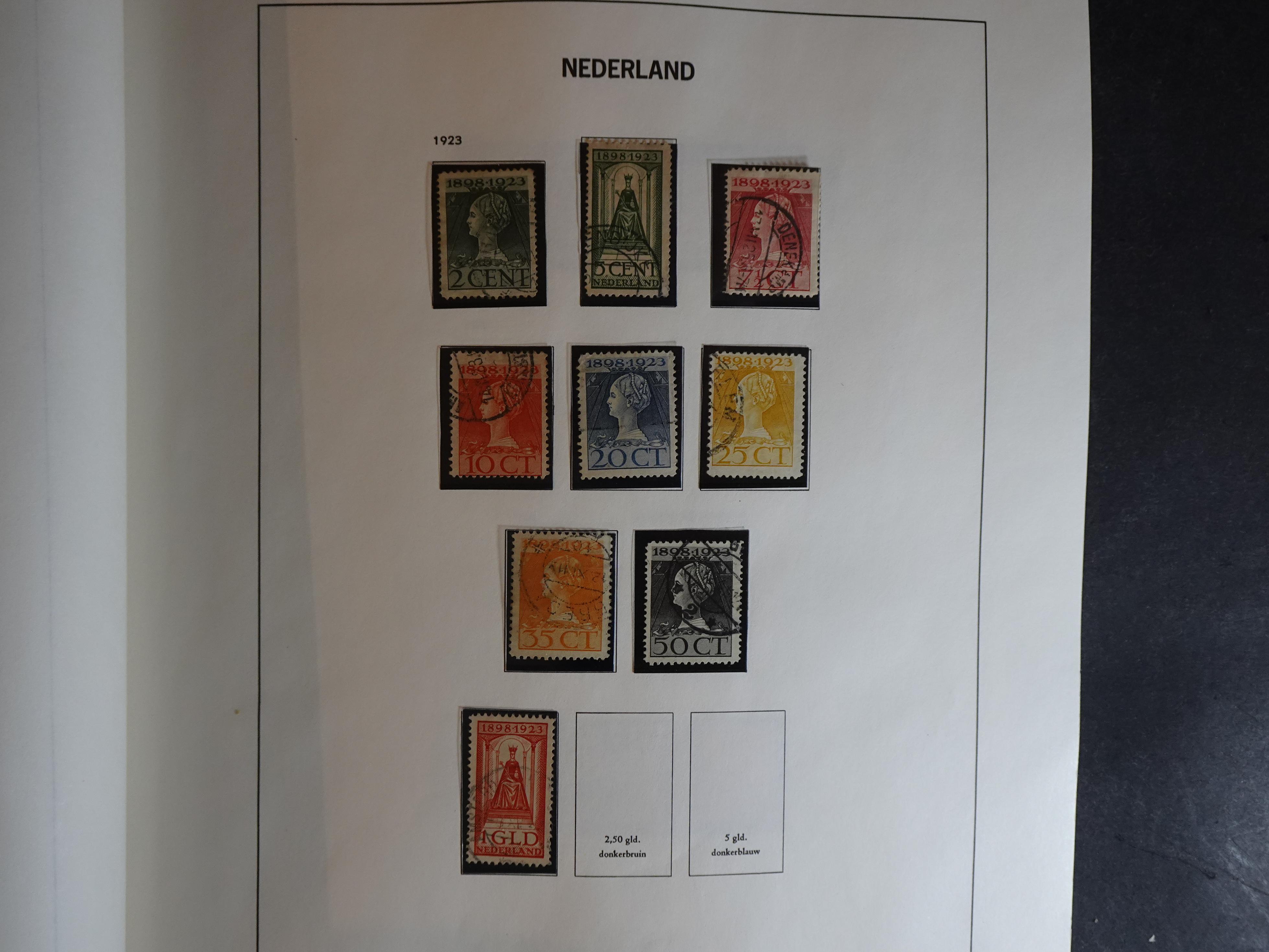 Verzameling vanaf 1852 in Davo album. 8