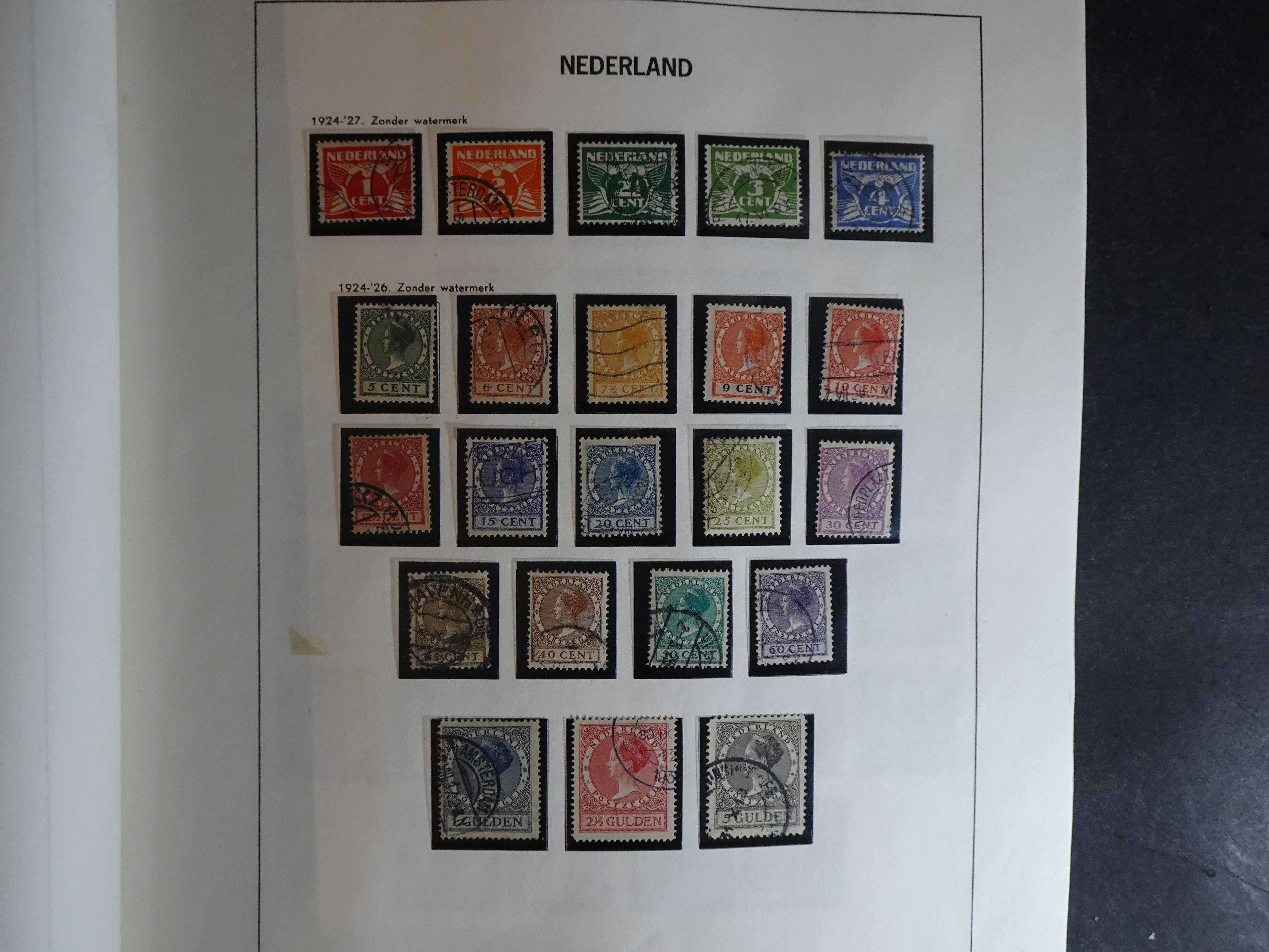 Verzameling vanaf 1852 in Davo album. 10