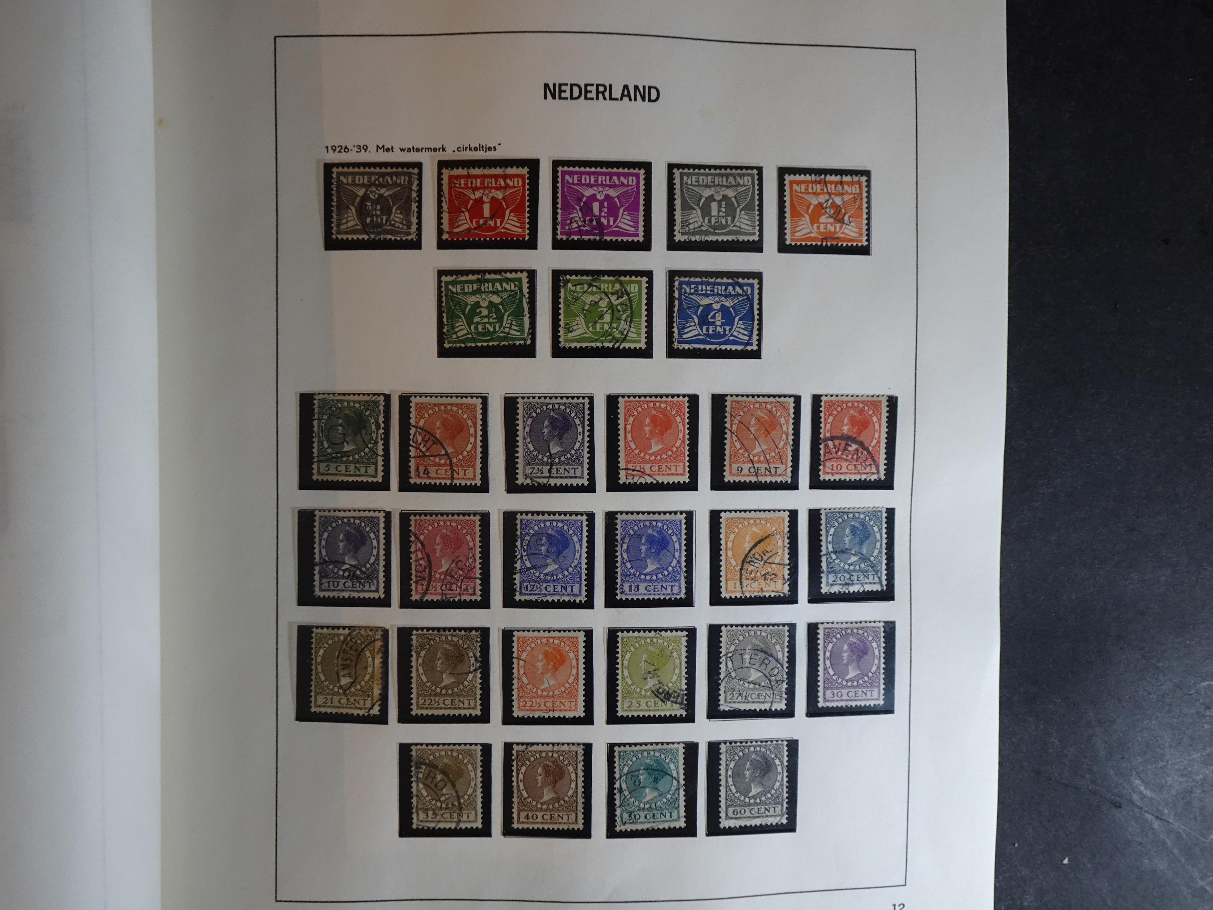 Verzameling vanaf 1852 in Davo album. 11