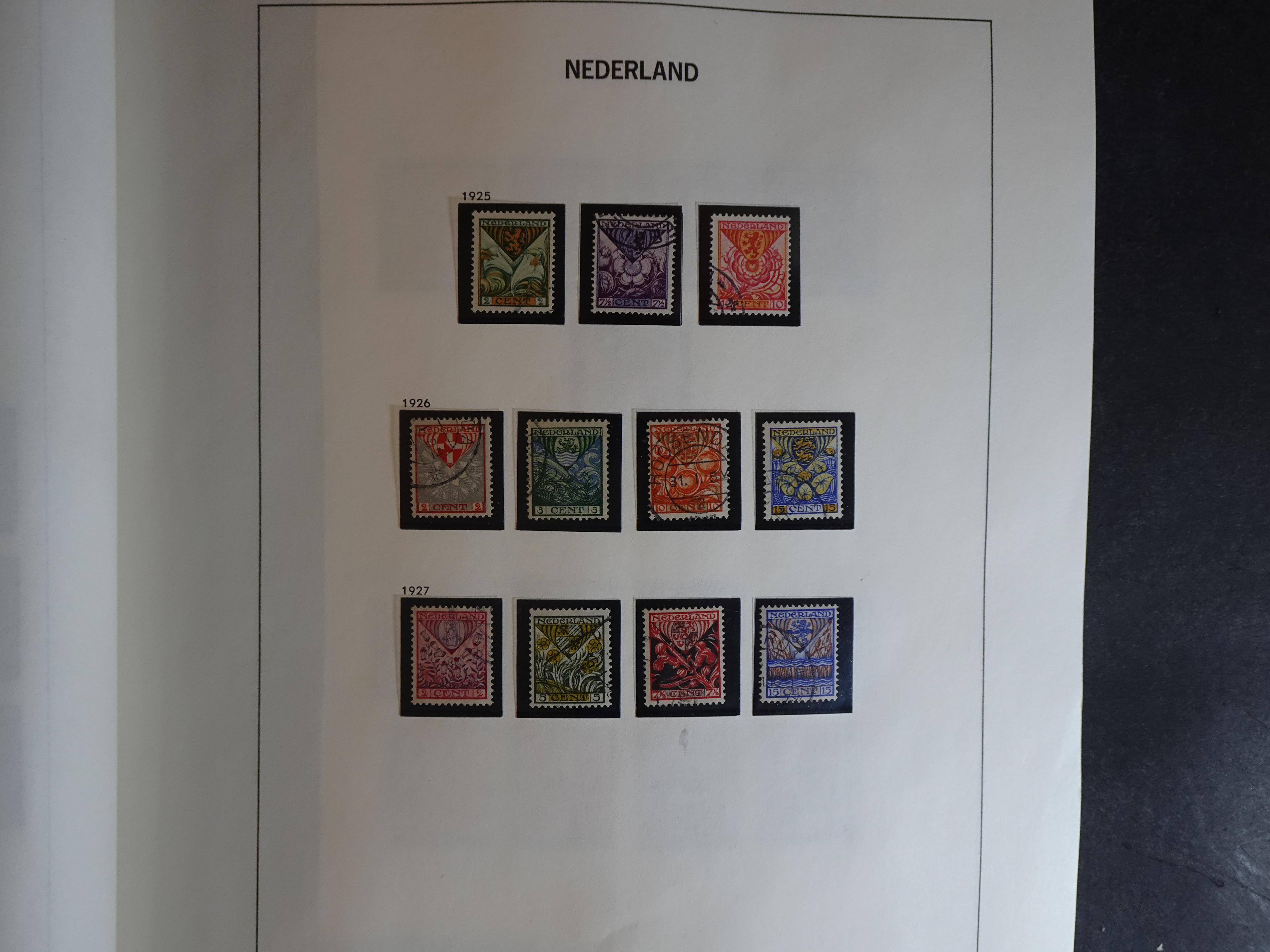 Verzameling vanaf 1852 in Davo album. 12