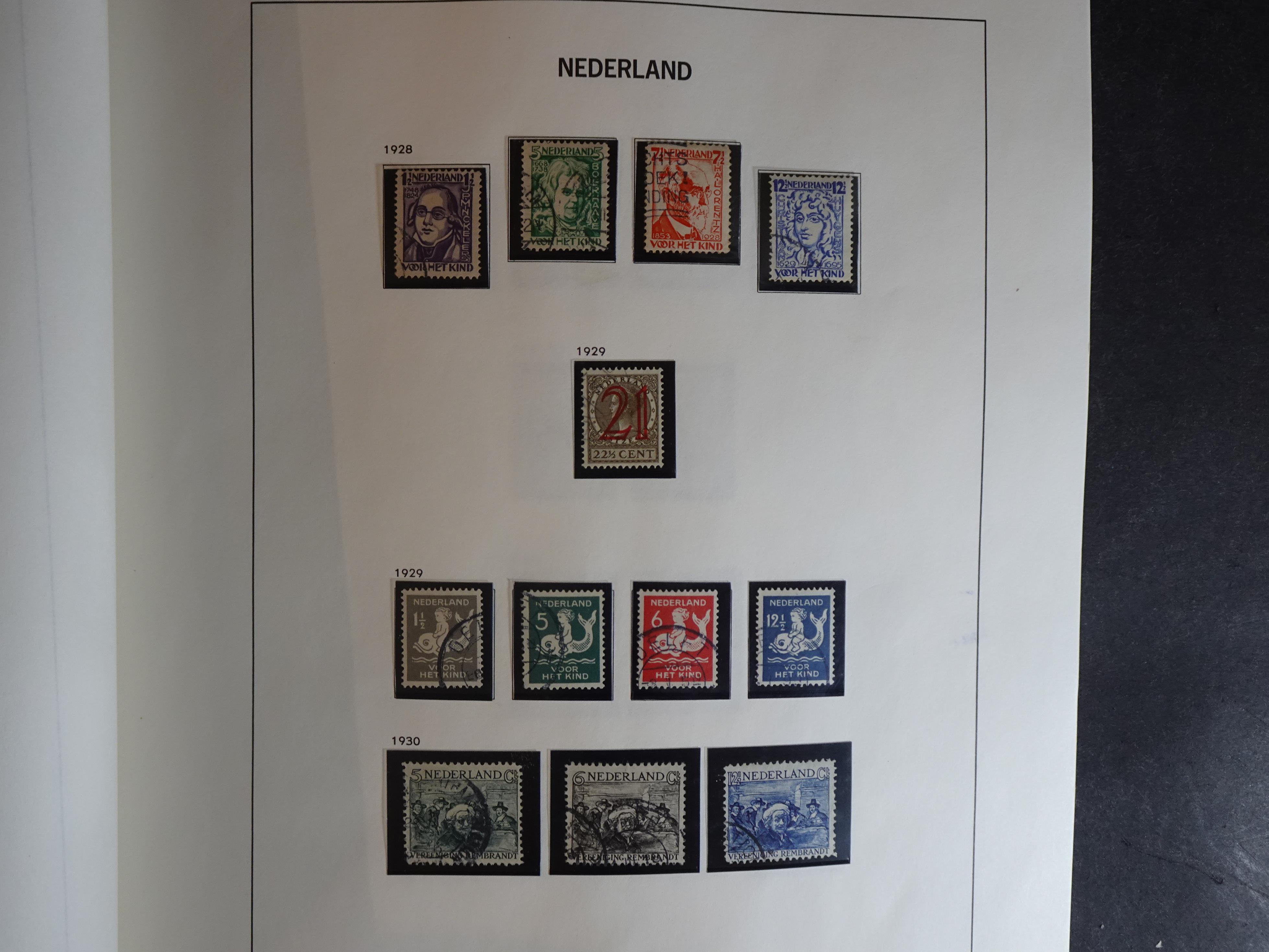 Verzameling vanaf 1852 in Davo album. 14