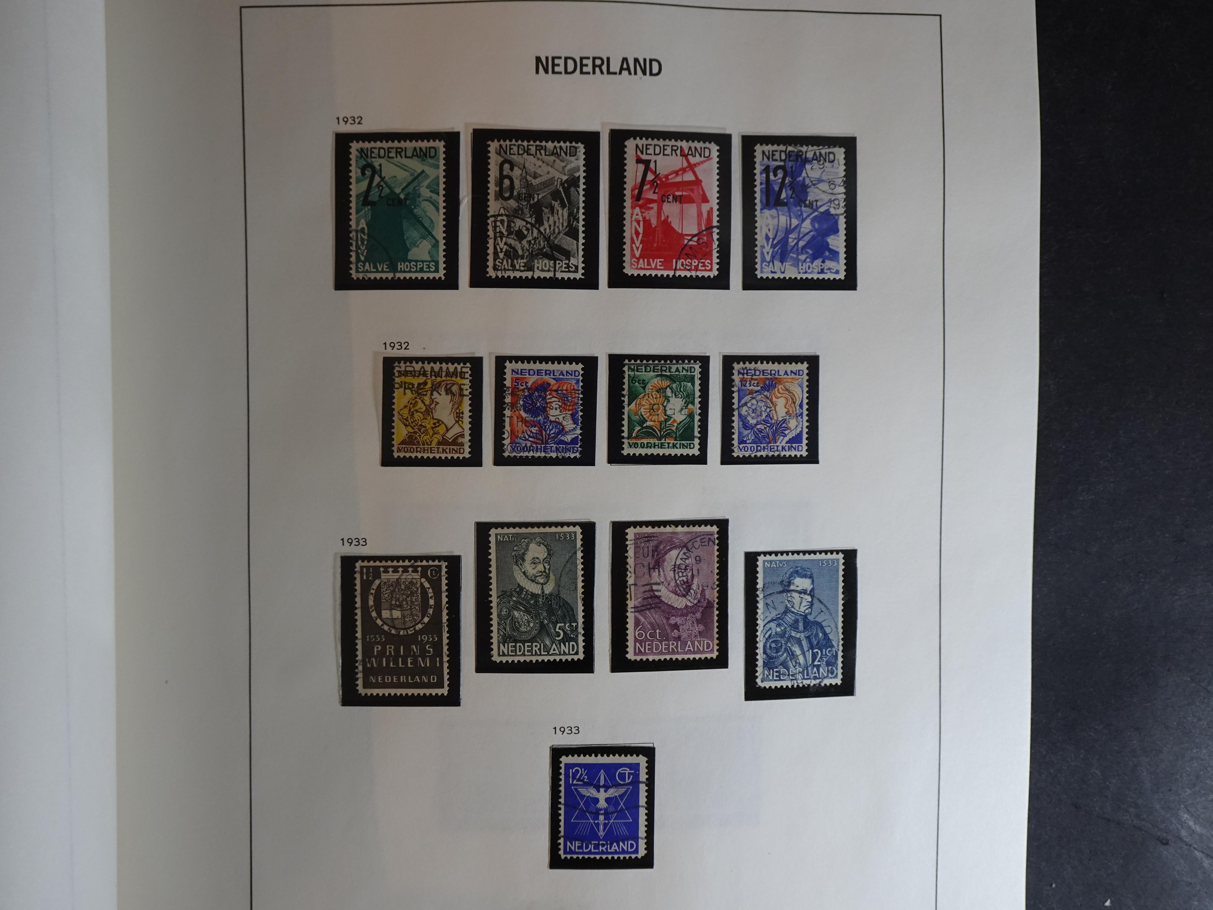 Verzameling vanaf 1852 in Davo album. 16