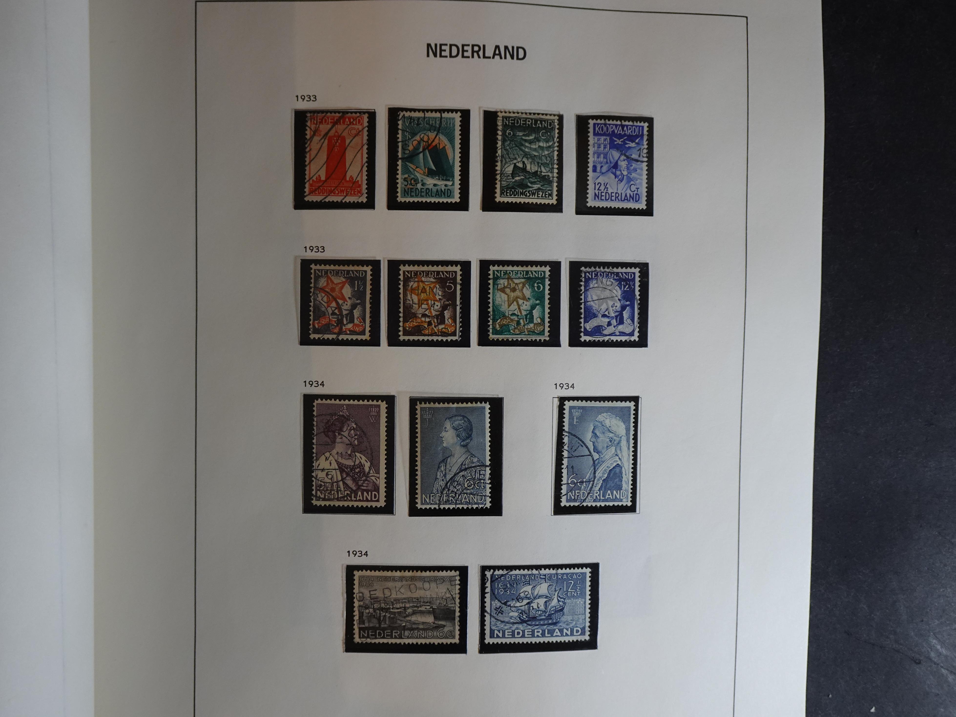 Verzameling vanaf 1852 in Davo album. 17