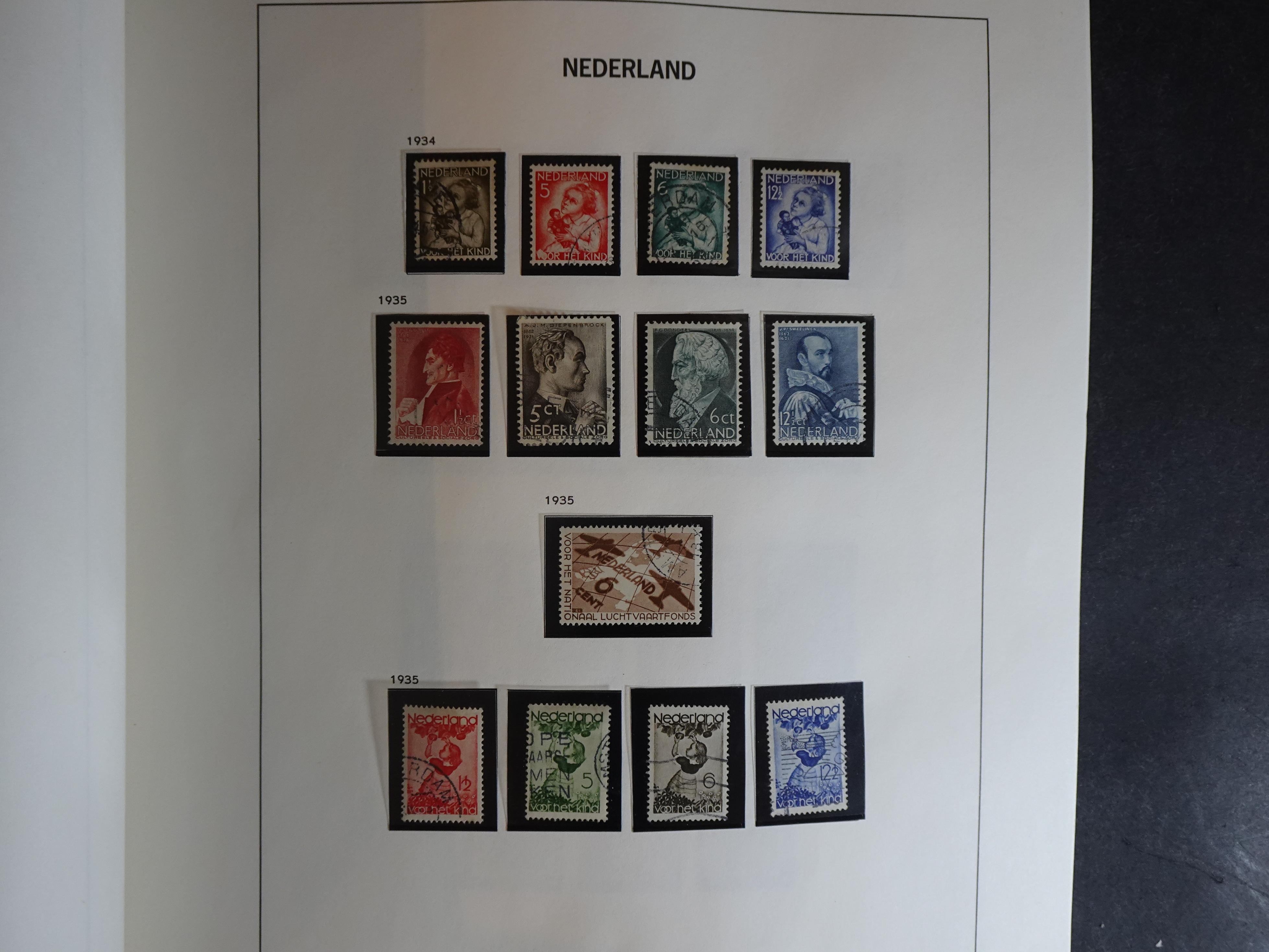 Verzameling vanaf 1852 in Davo album. 18