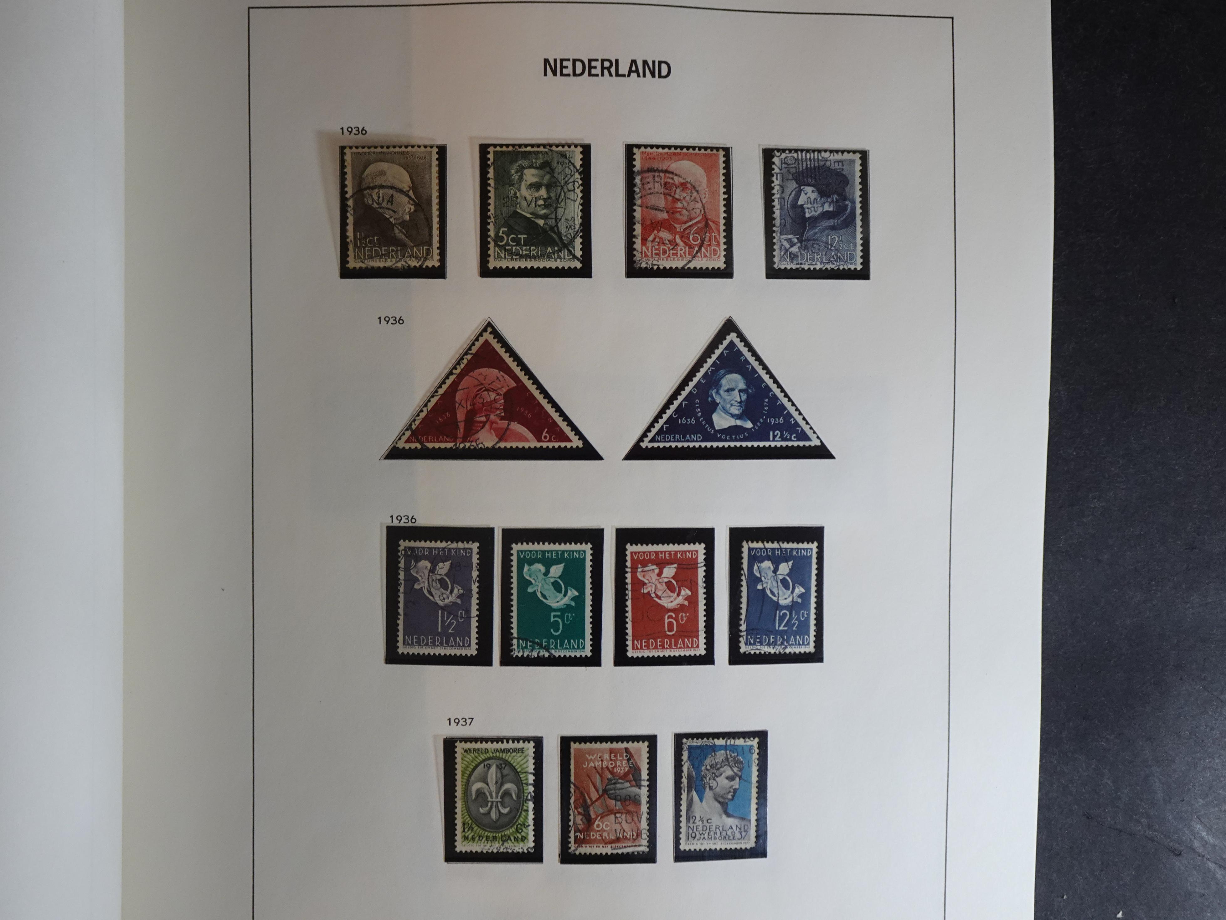 Verzameling vanaf 1852 in Davo album. 19