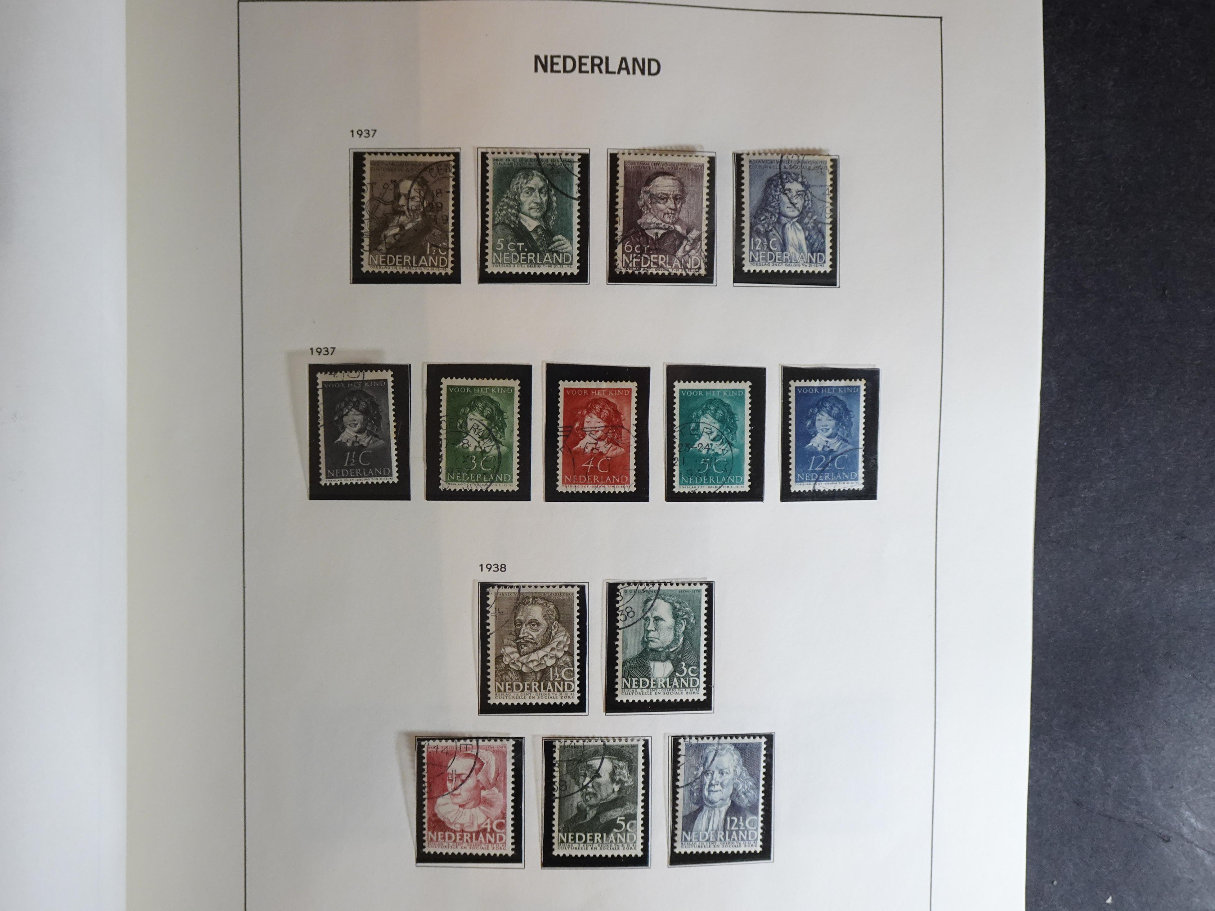 Verzameling vanaf 1852 in Davo album. 20