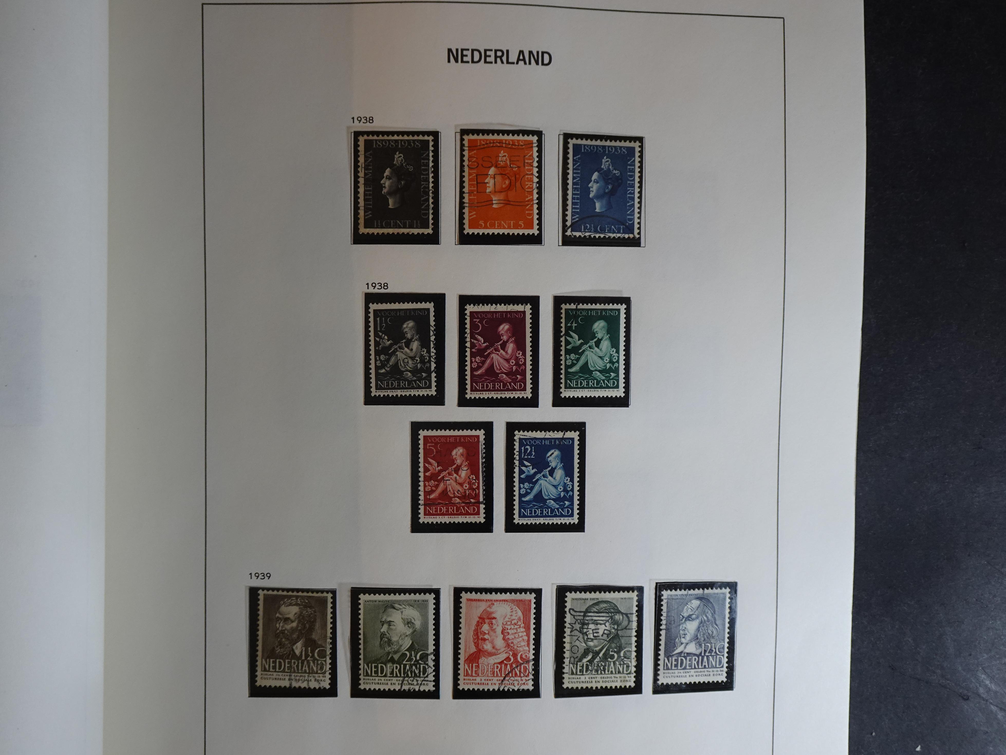 Verzameling vanaf 1852 in Davo album. 21