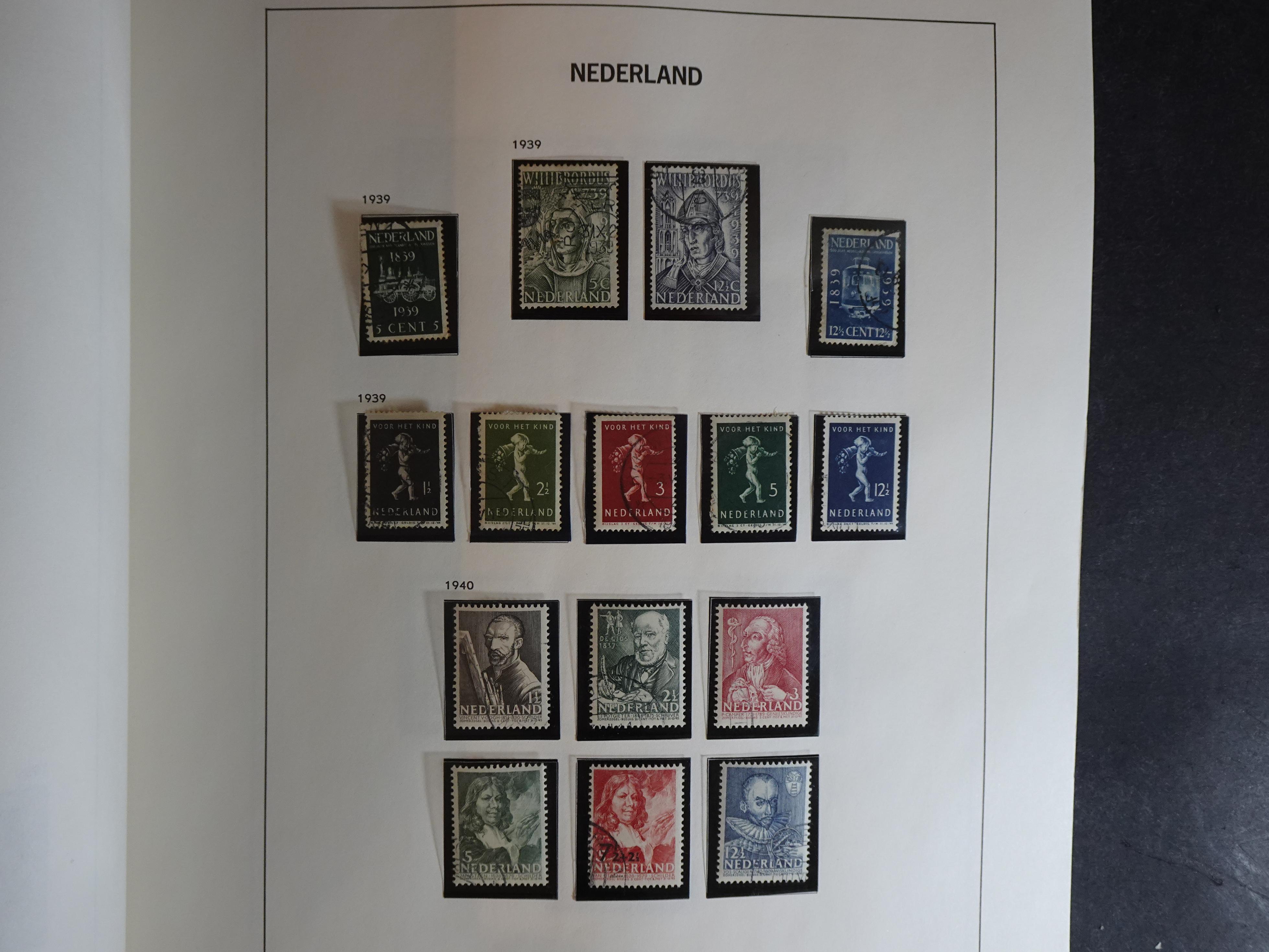 Verzameling vanaf 1852 in Davo album. 22