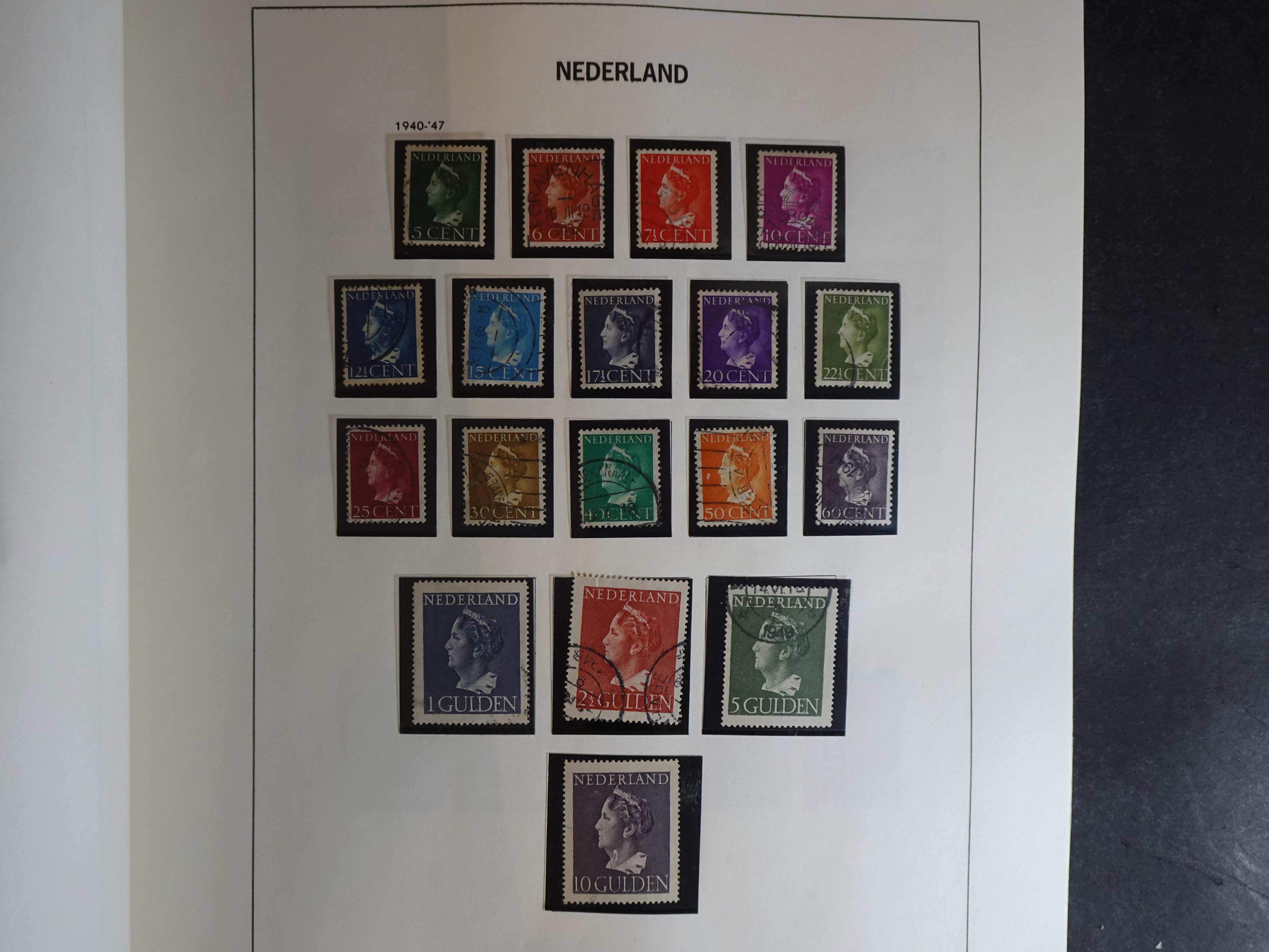 Verzameling vanaf 1852 in Davo album. 23