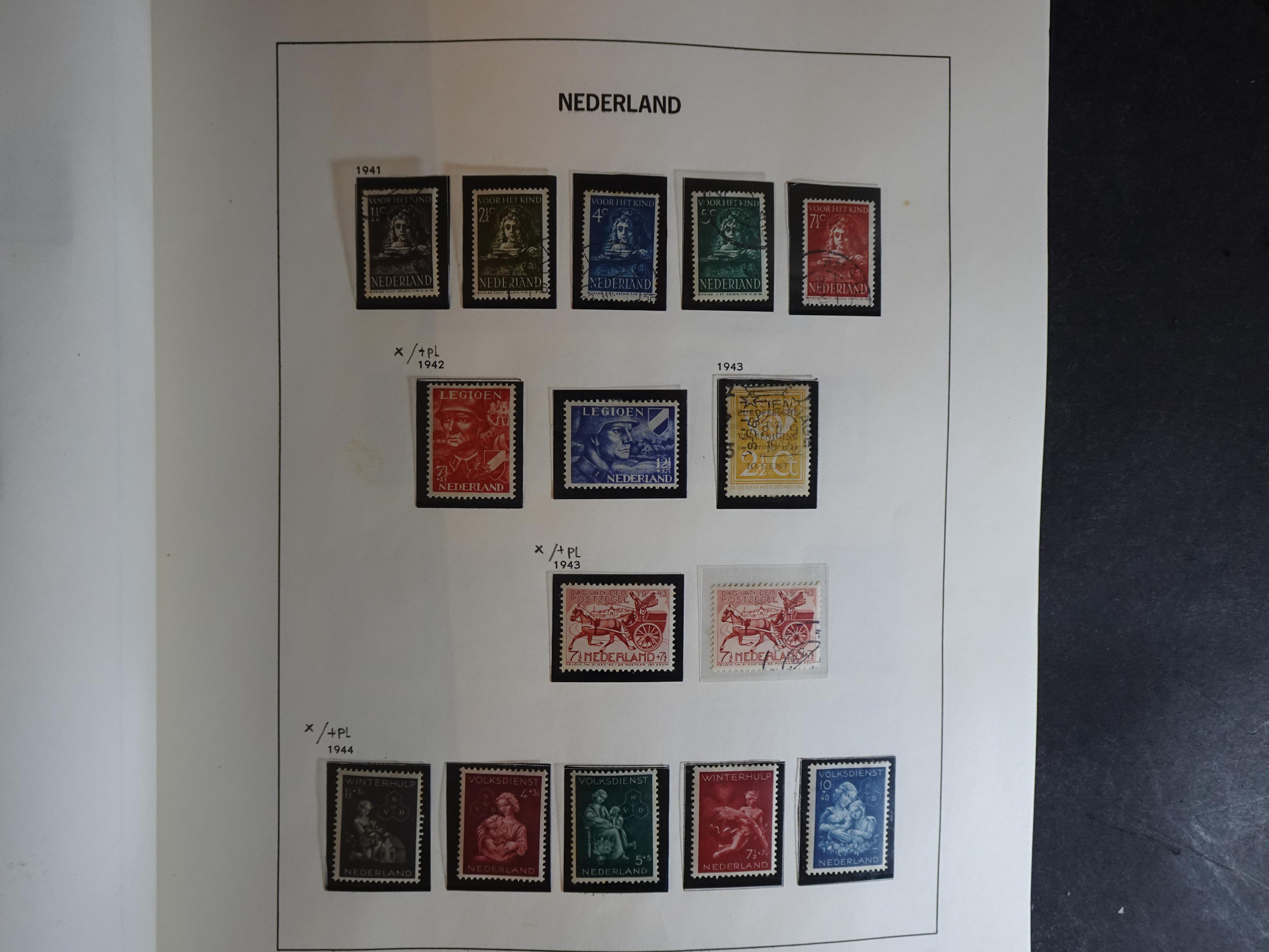 Verzameling vanaf 1852 in Davo album. 26