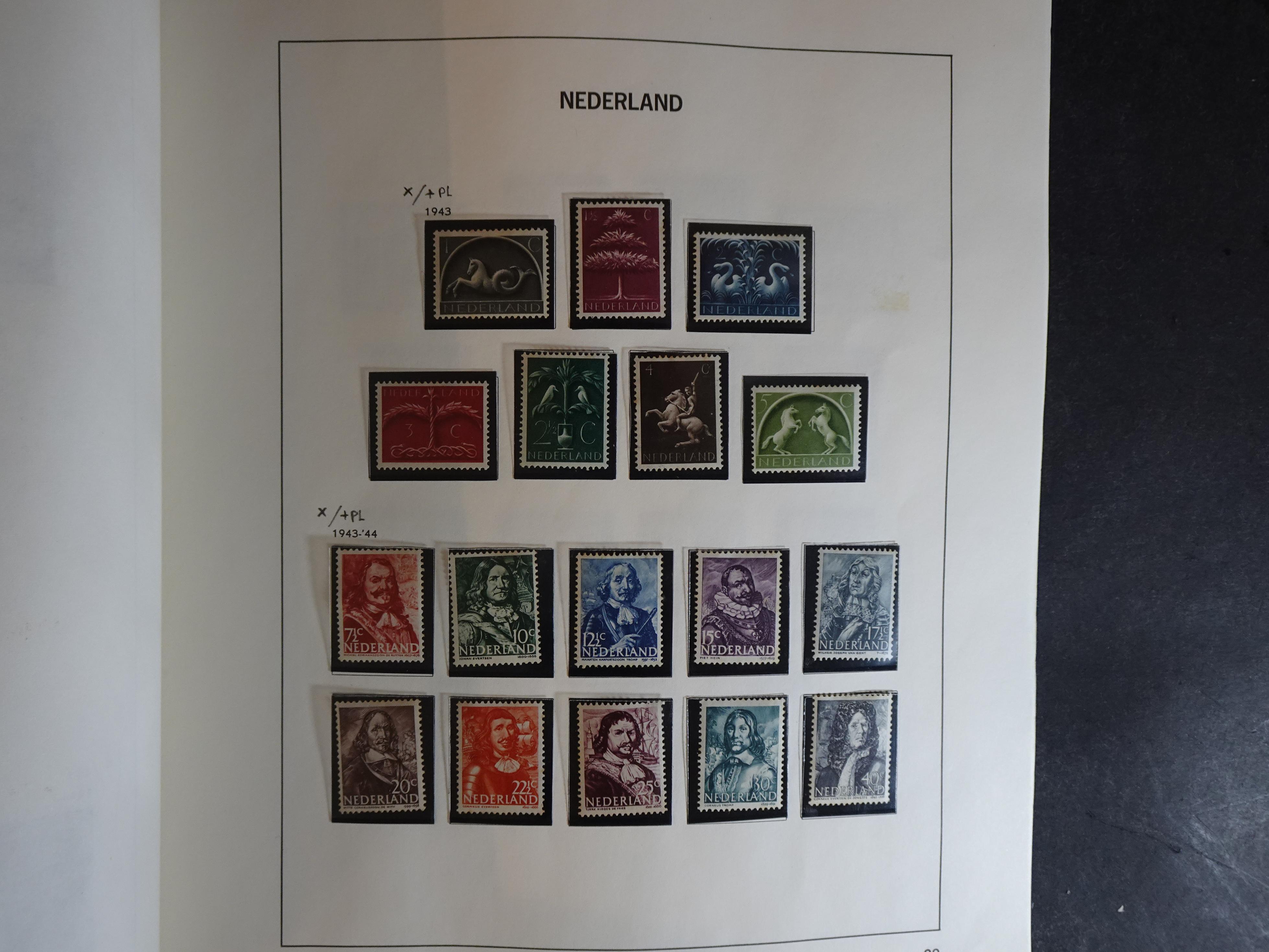 Verzameling vanaf 1852 in Davo album. 27