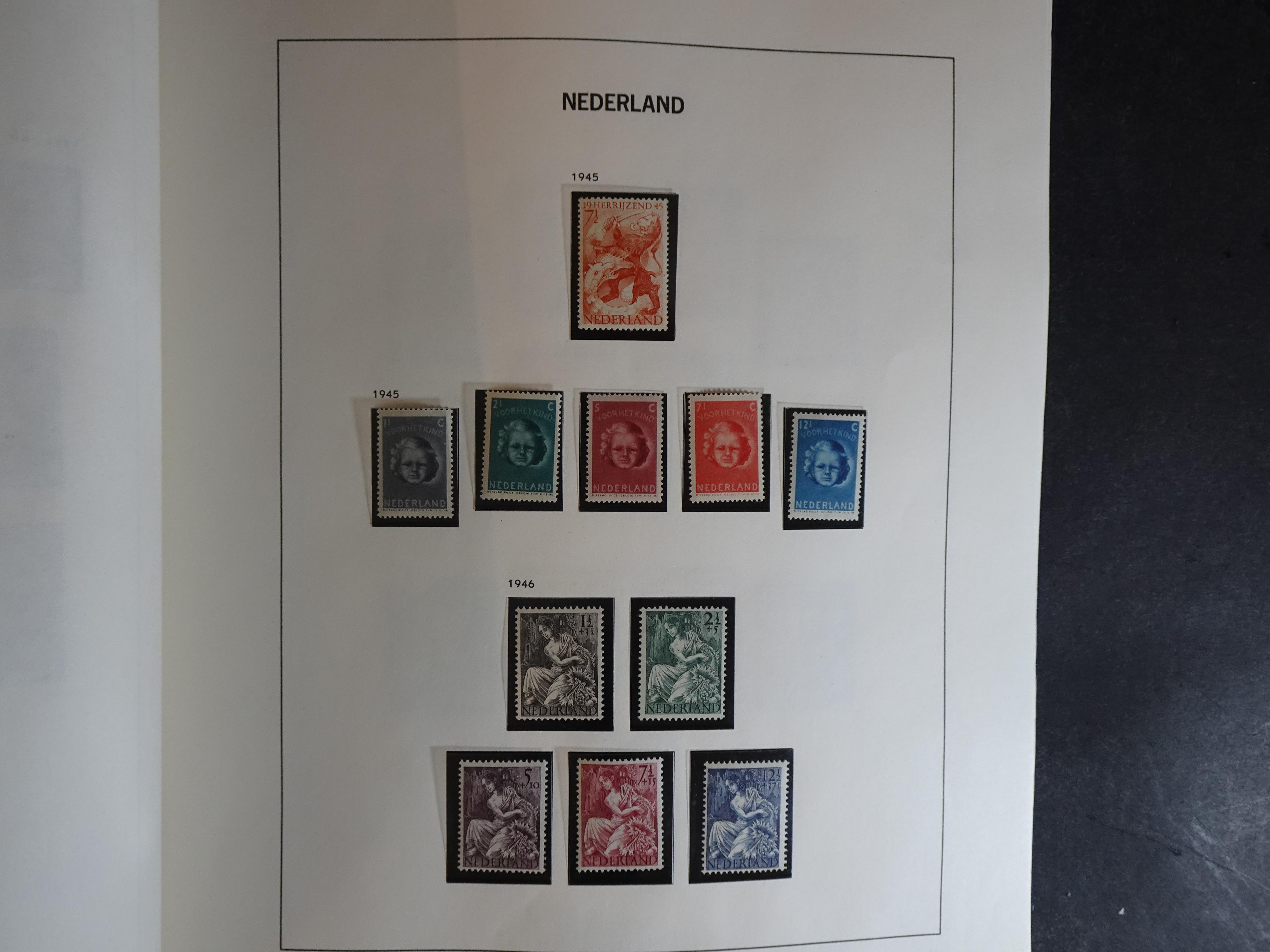 Verzameling vanaf 1852 in Davo album. 29