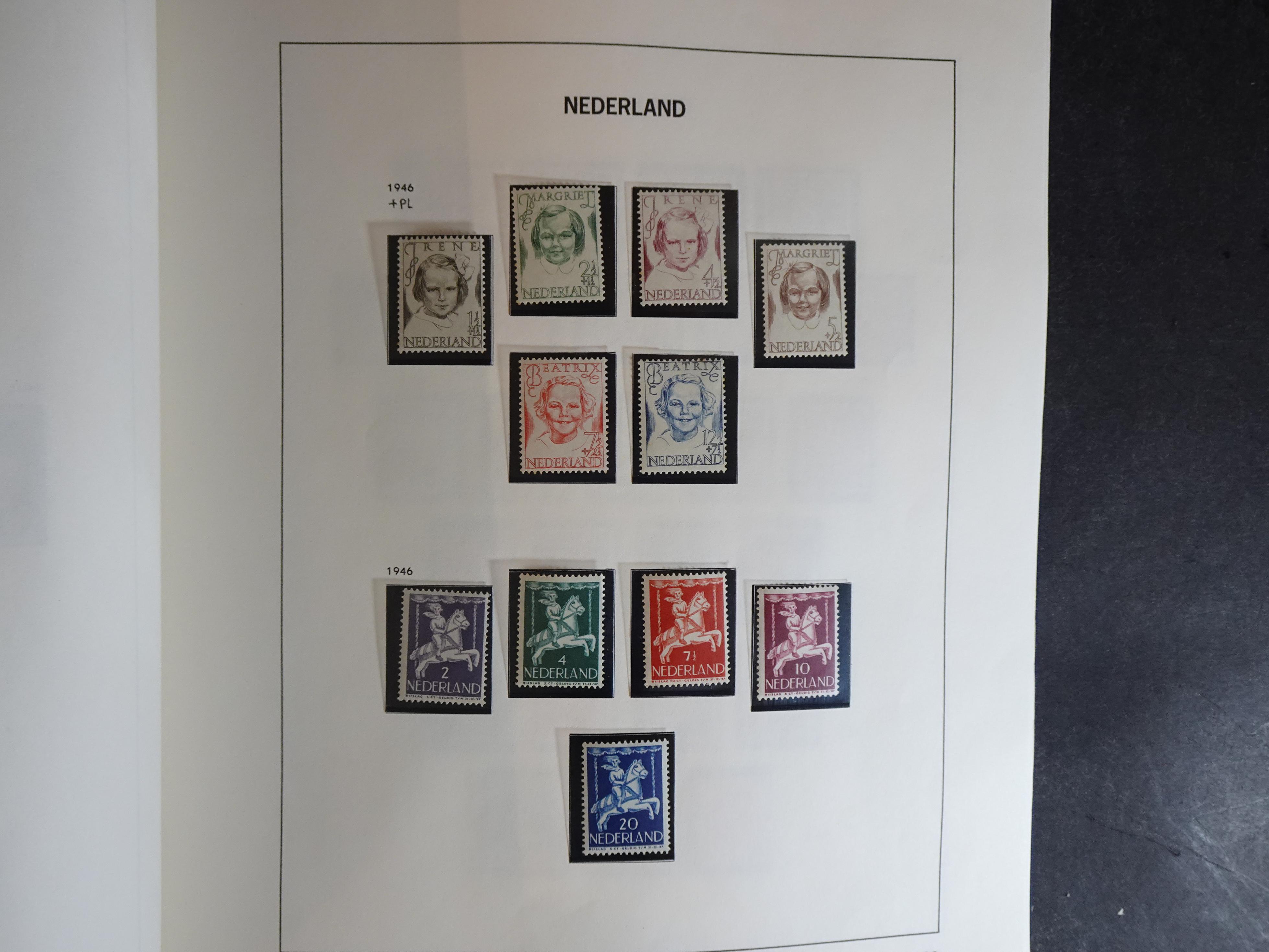 Verzameling vanaf 1852 in Davo album. 30