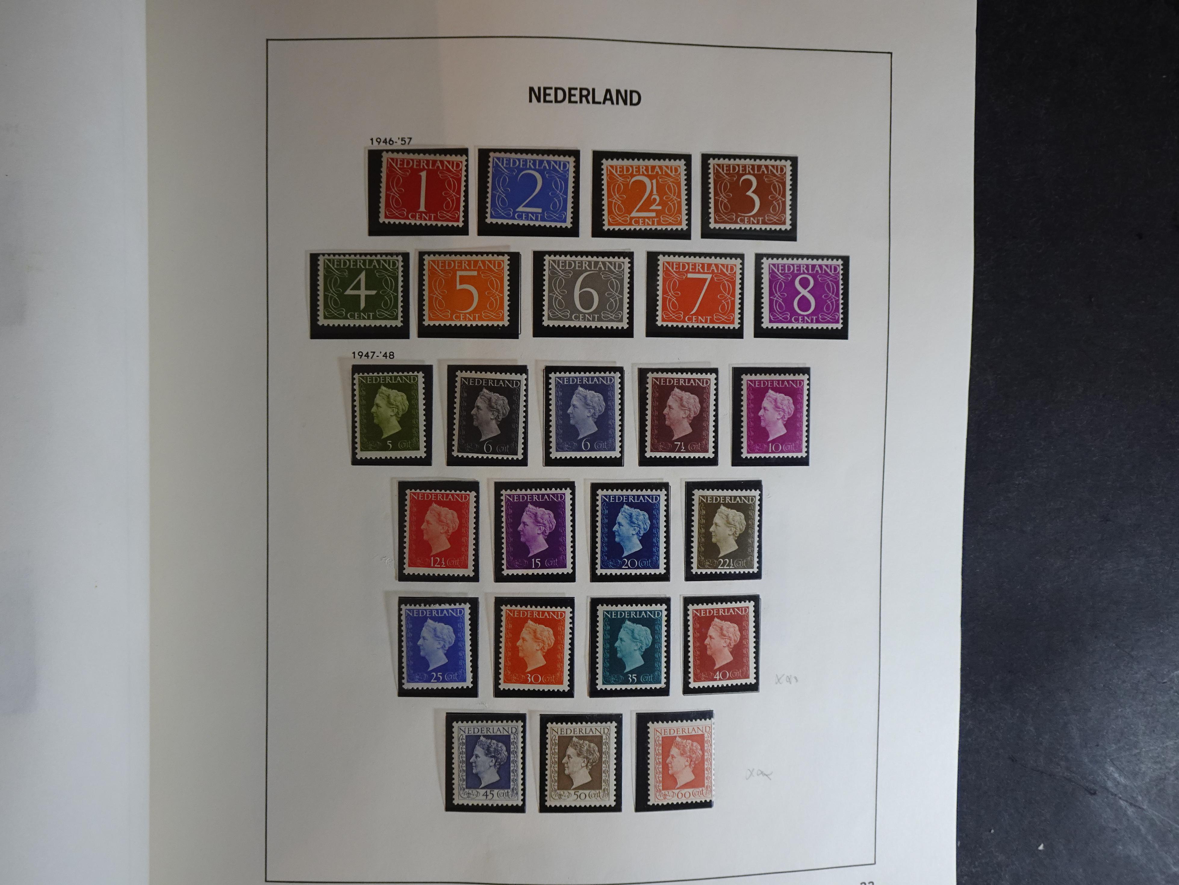 Verzameling vanaf 1852 in Davo album. 31