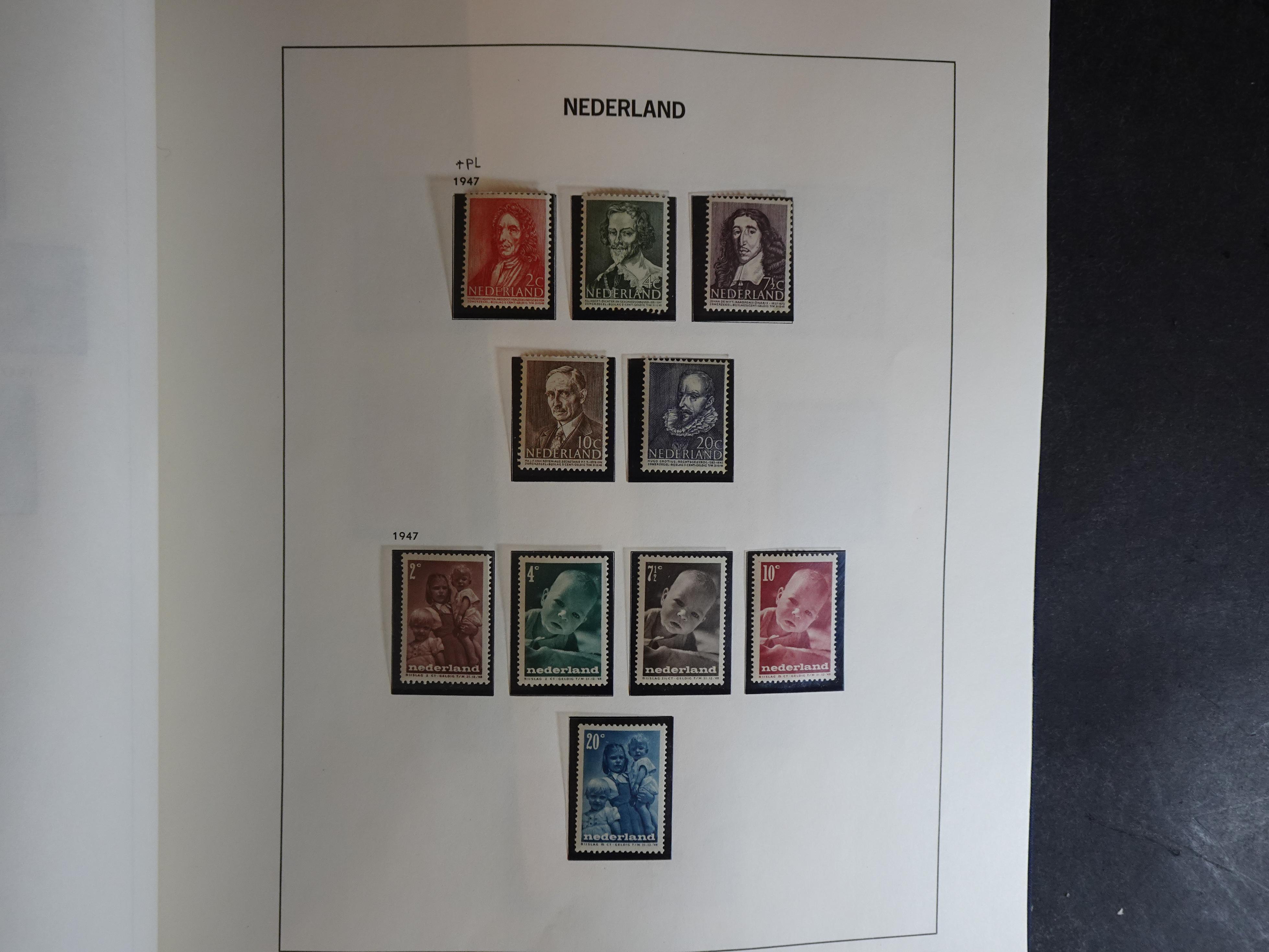 Verzameling vanaf 1852 in Davo album. 32