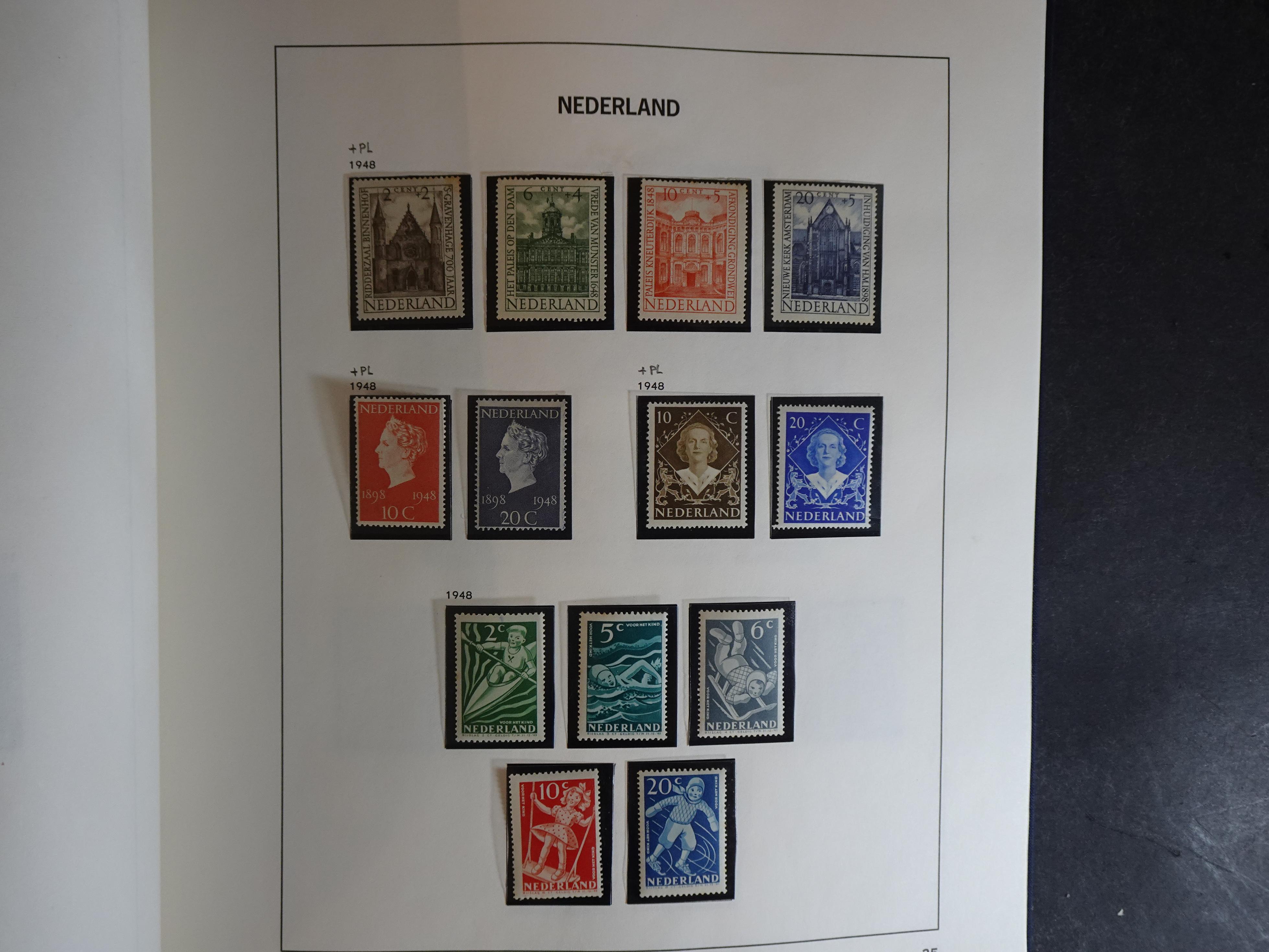 Verzameling vanaf 1852 in Davo album. 33