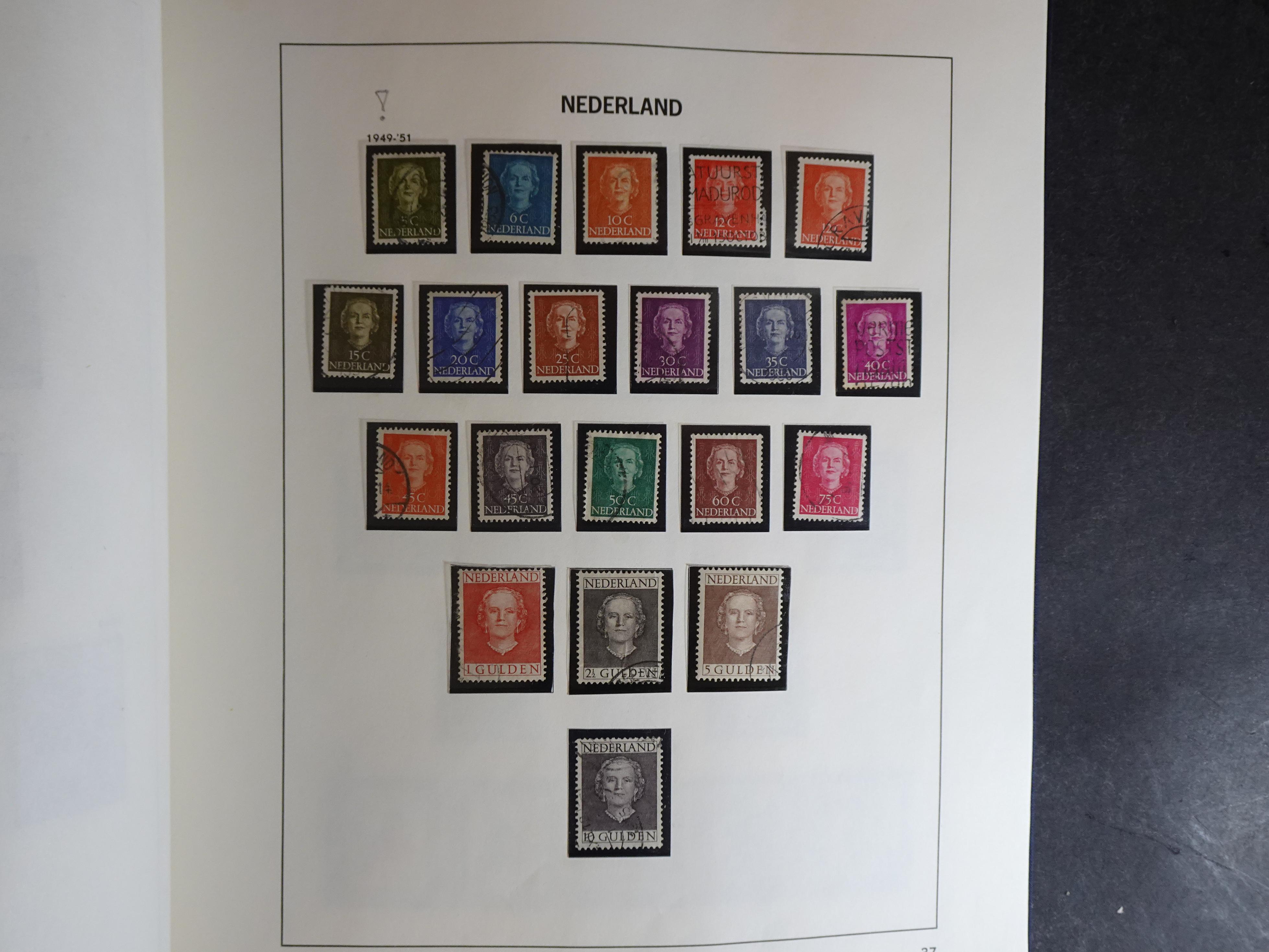 Verzameling vanaf 1852 in Davo album. 35