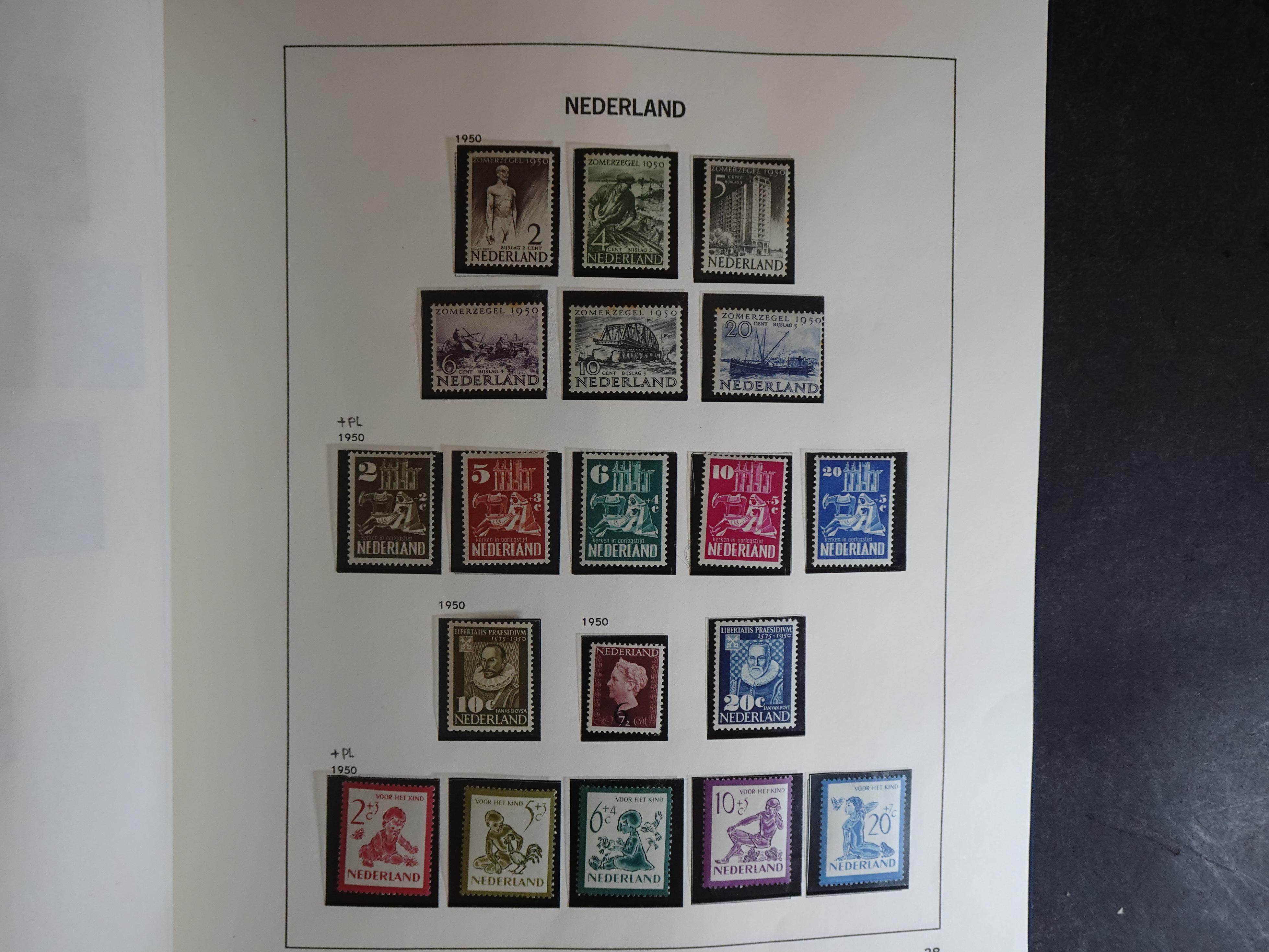 Verzameling vanaf 1852 in Davo album. 36