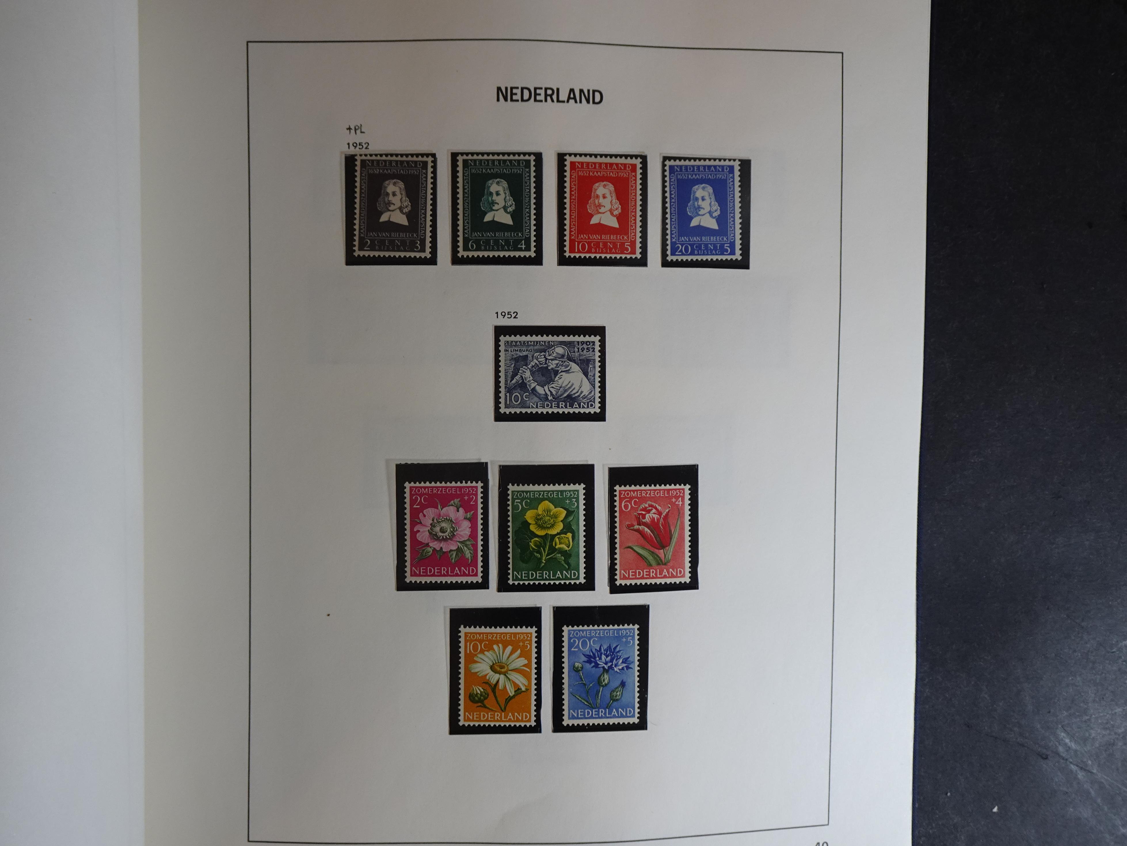 Verzameling vanaf 1852 in Davo album. 38