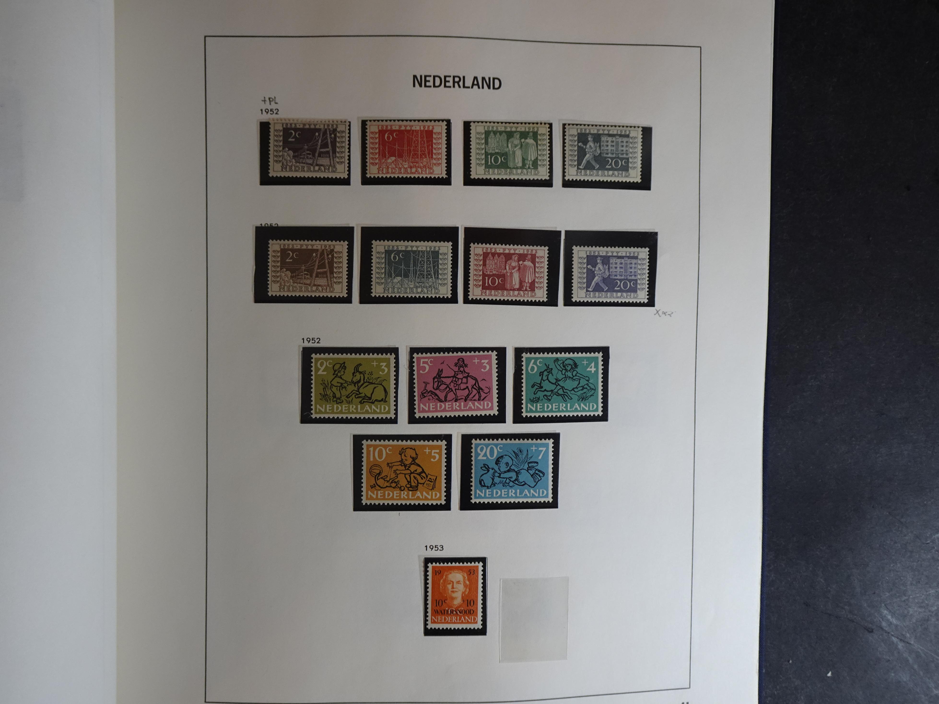 Verzameling vanaf 1852 in Davo album. 39