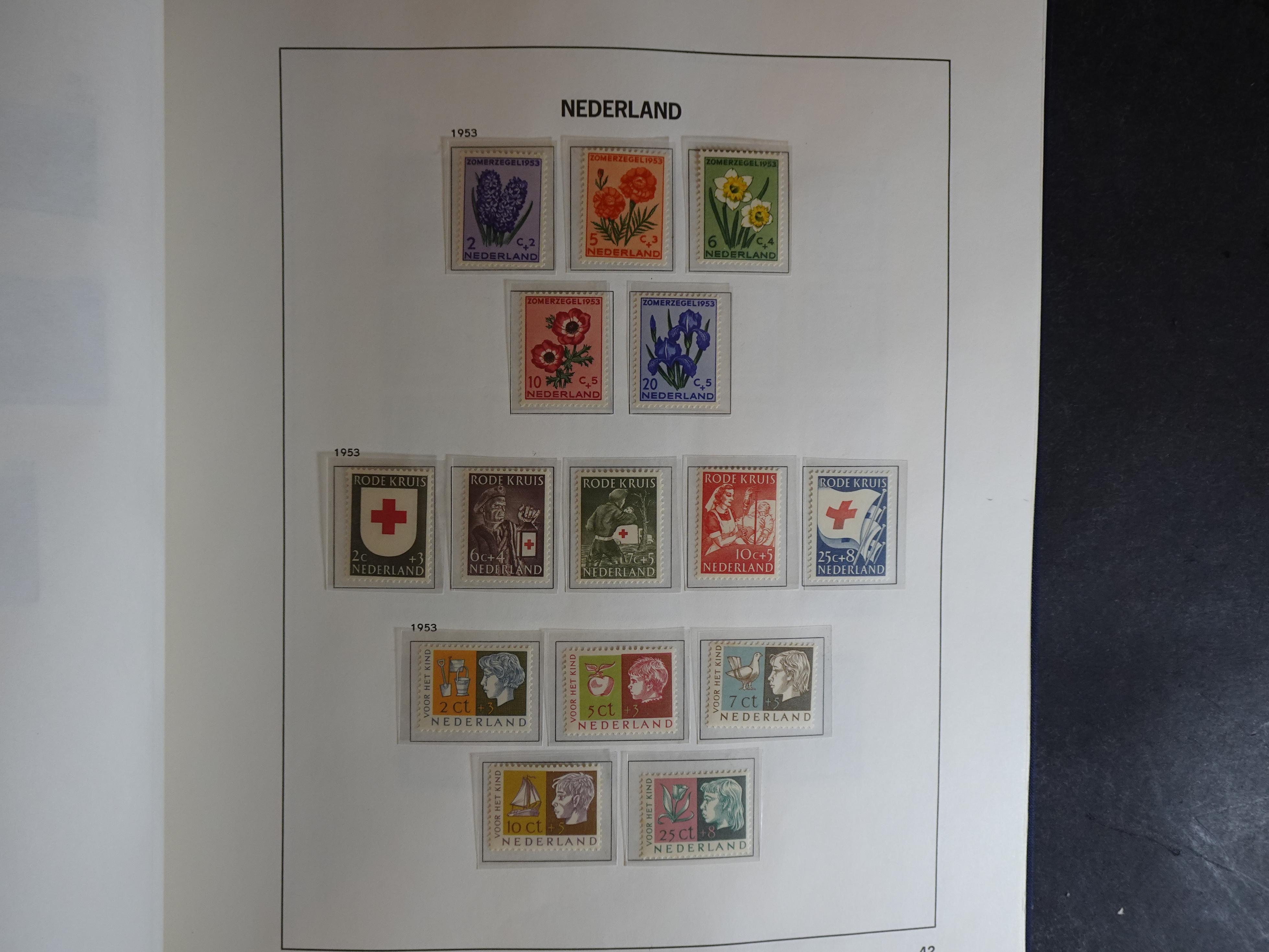 Verzameling vanaf 1852 in Davo album. 40