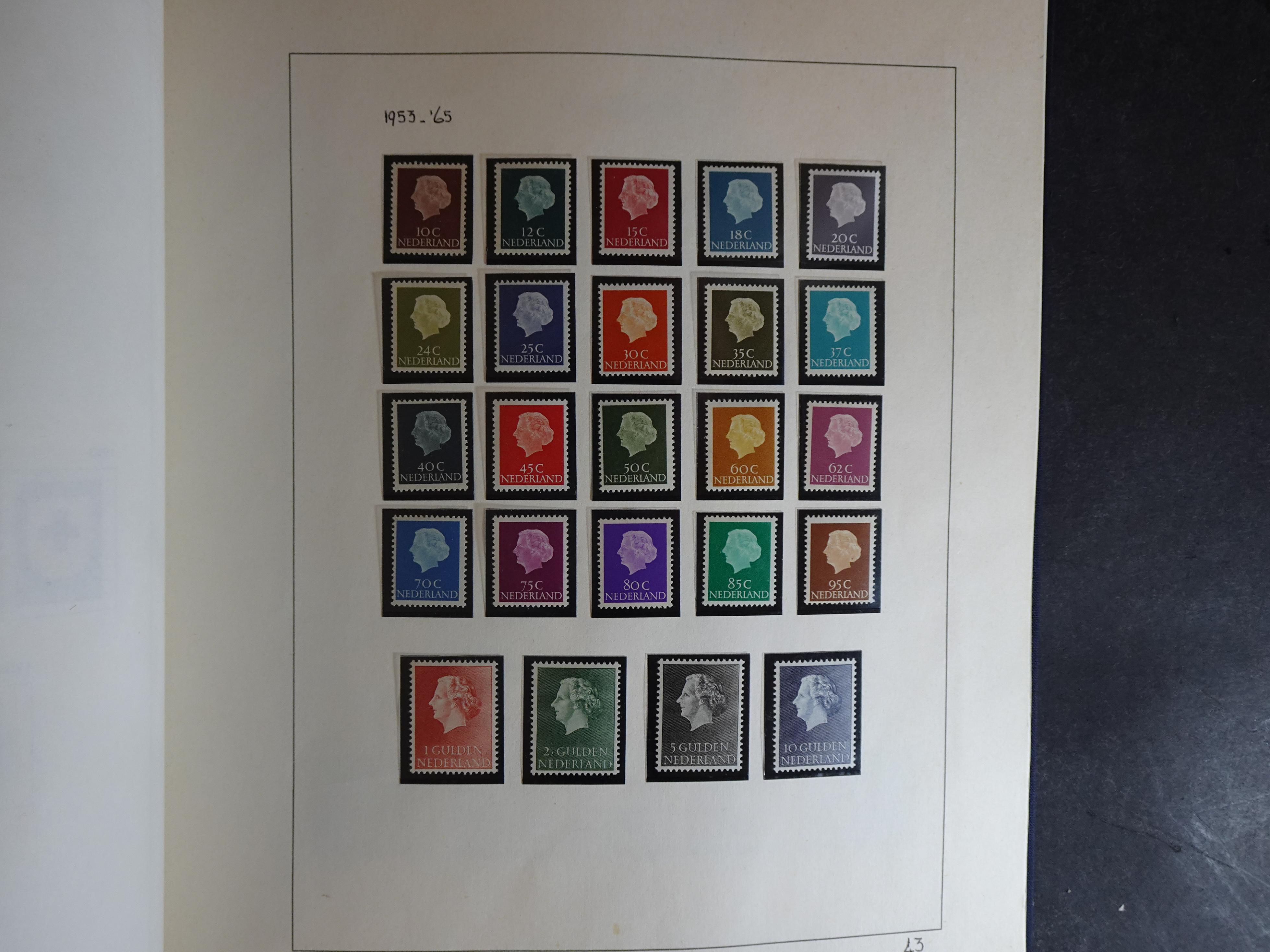 Verzameling vanaf 1852 in Davo album. 41