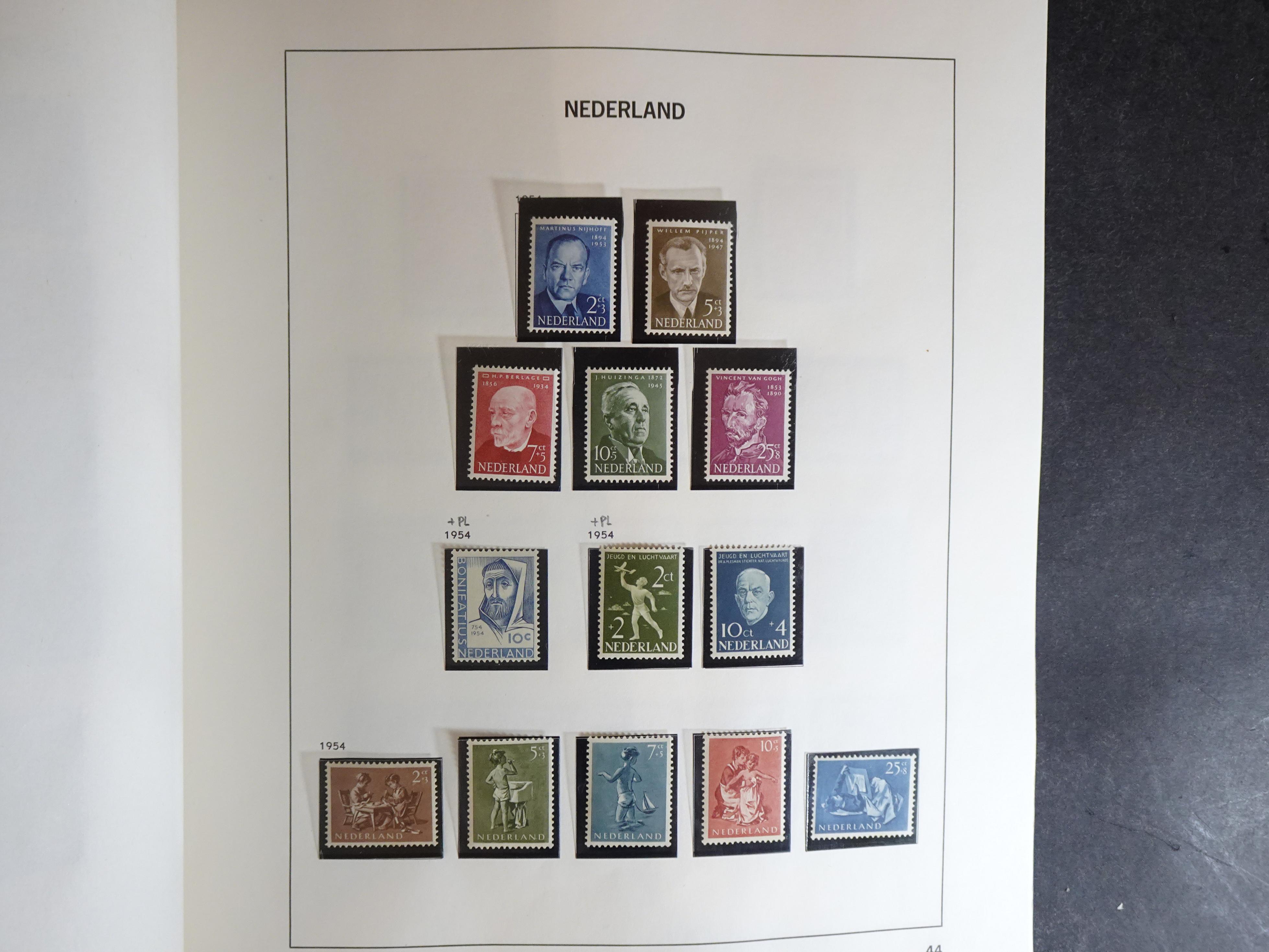 Verzameling vanaf 1852 in Davo album. 42