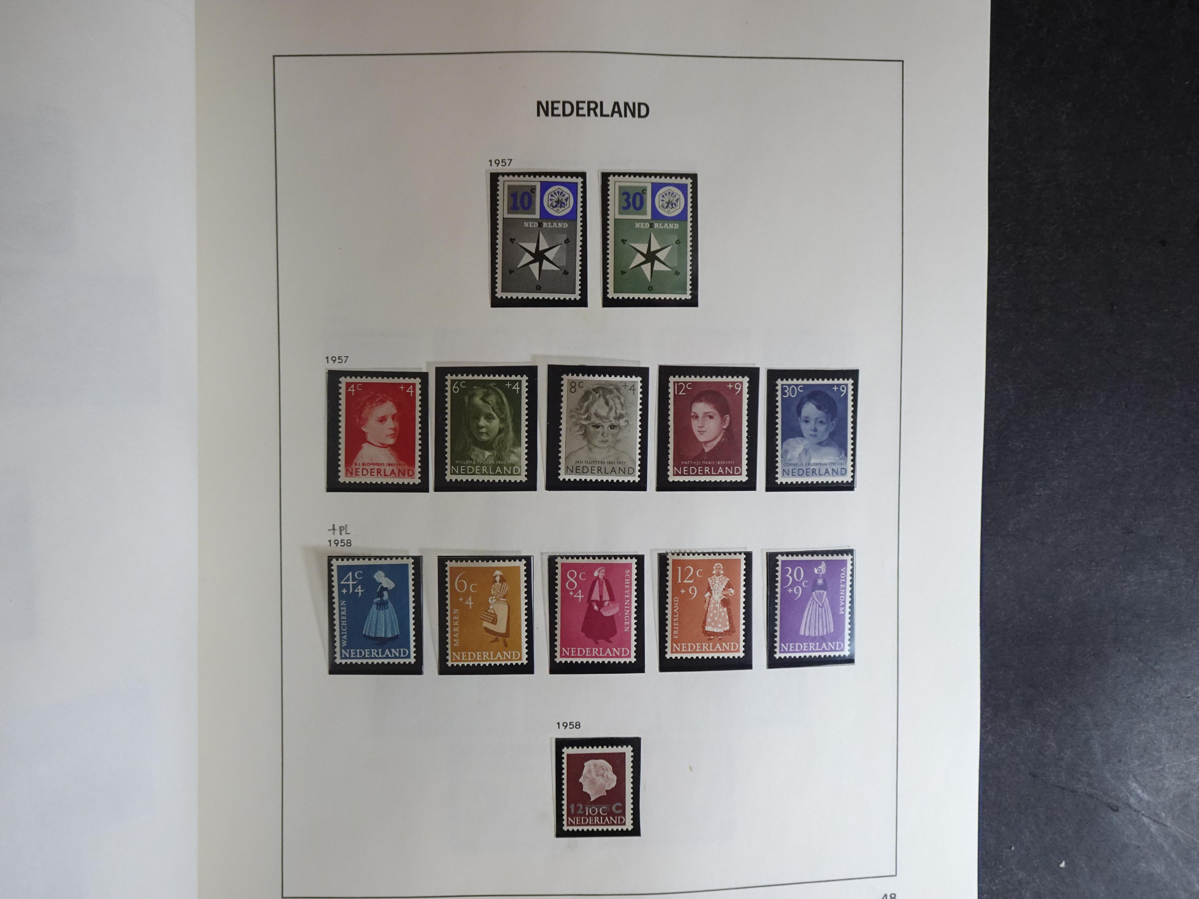 Verzameling vanaf 1852 in Davo album. 46