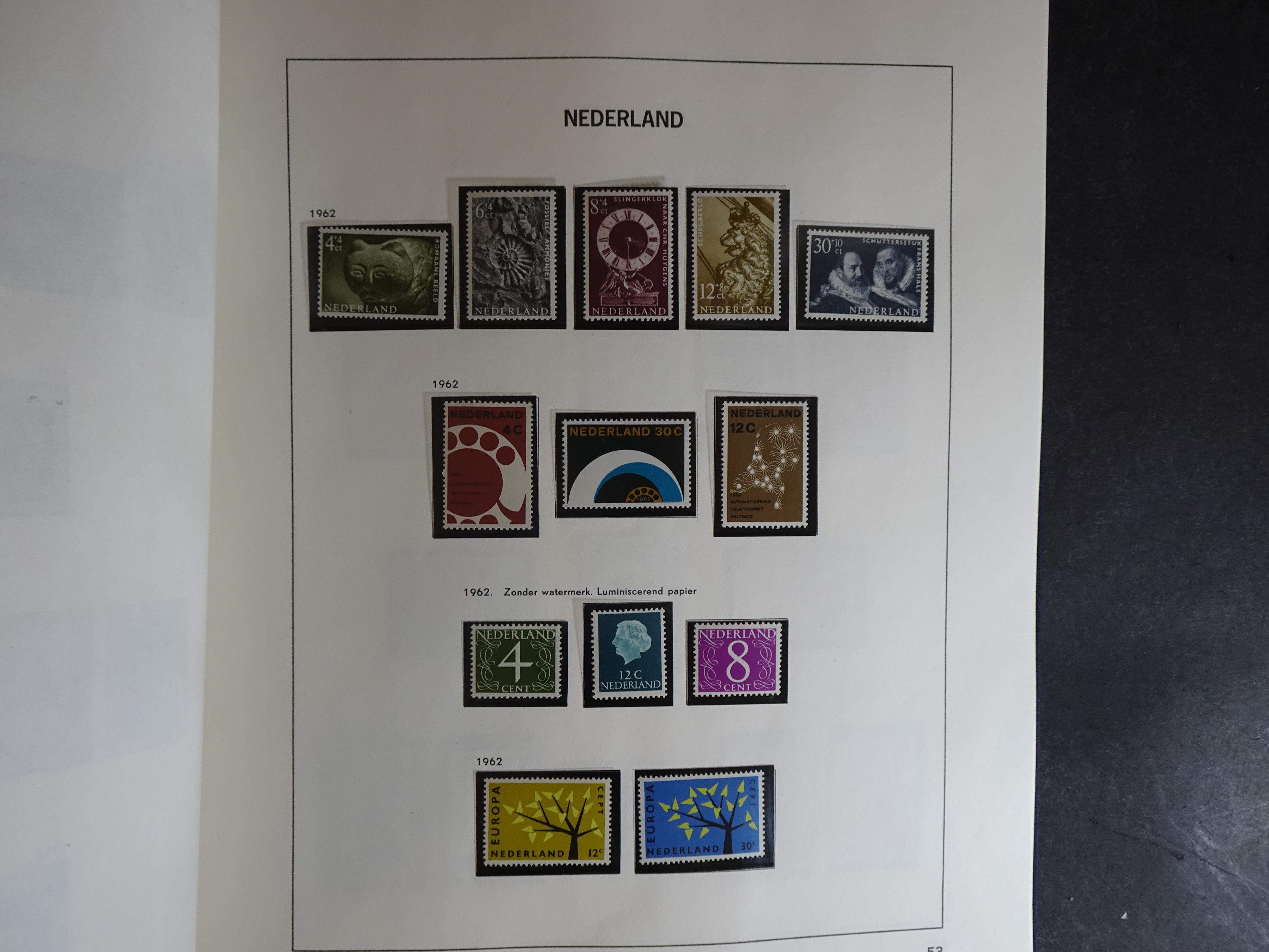 Verzameling vanaf 1852 in Davo album. 51