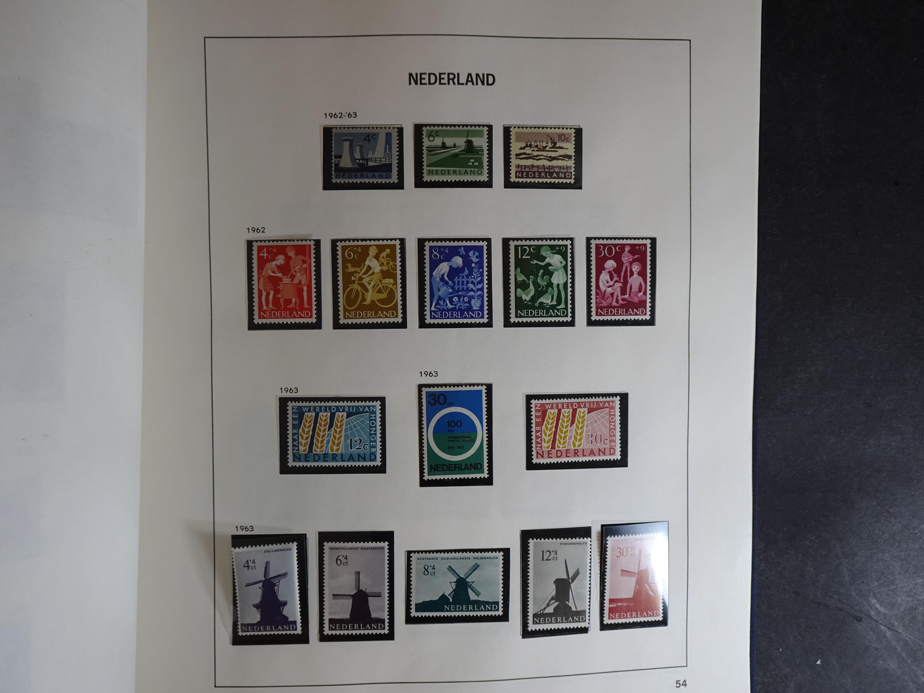 Verzameling vanaf 1852 in Davo album. 52