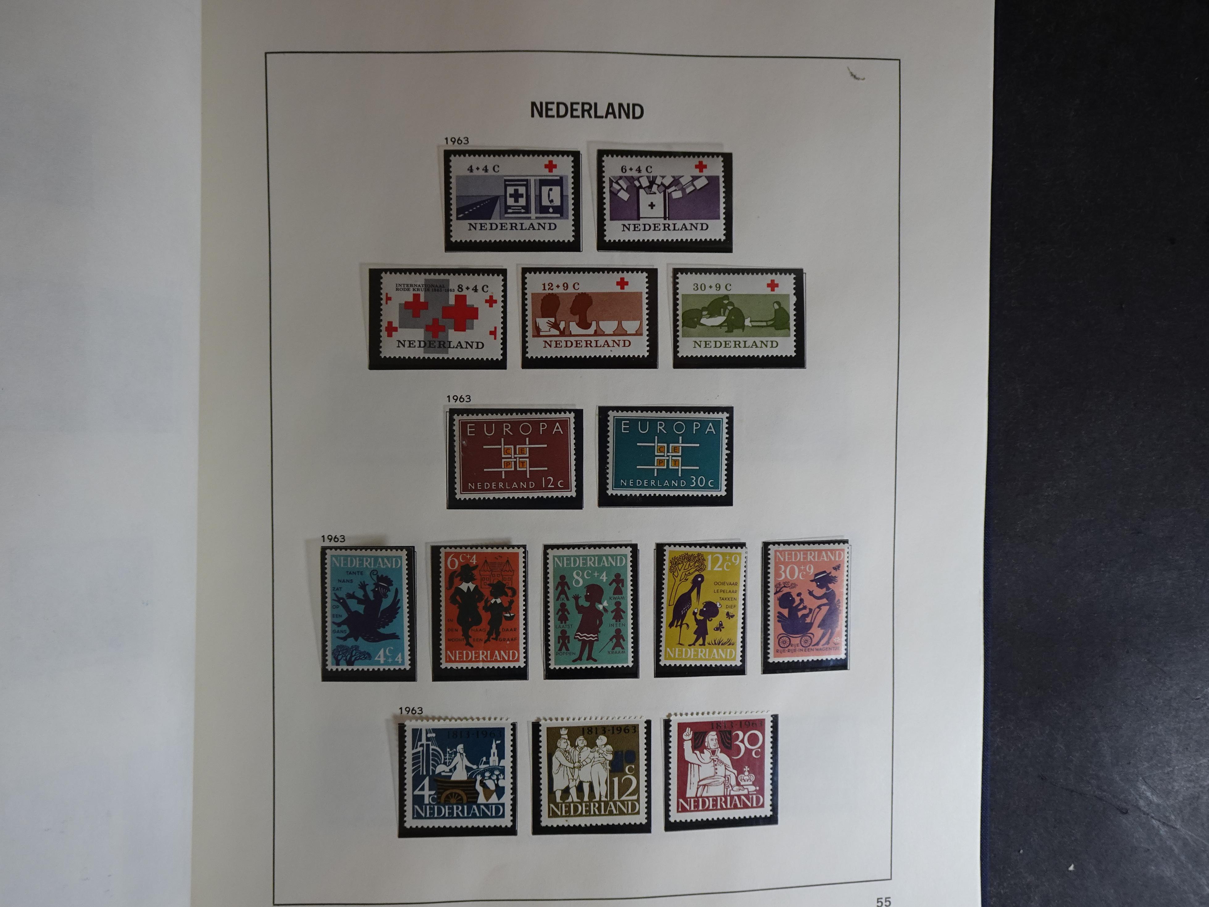 Verzameling vanaf 1852 in Davo album. 53