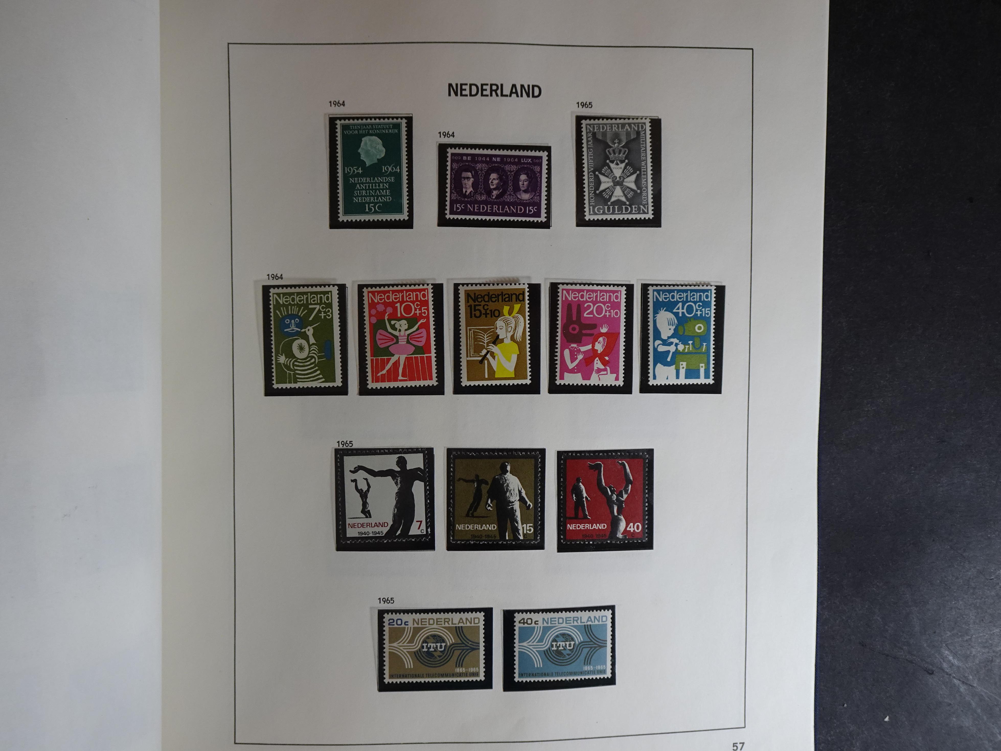 Verzameling vanaf 1852 in Davo album. 55