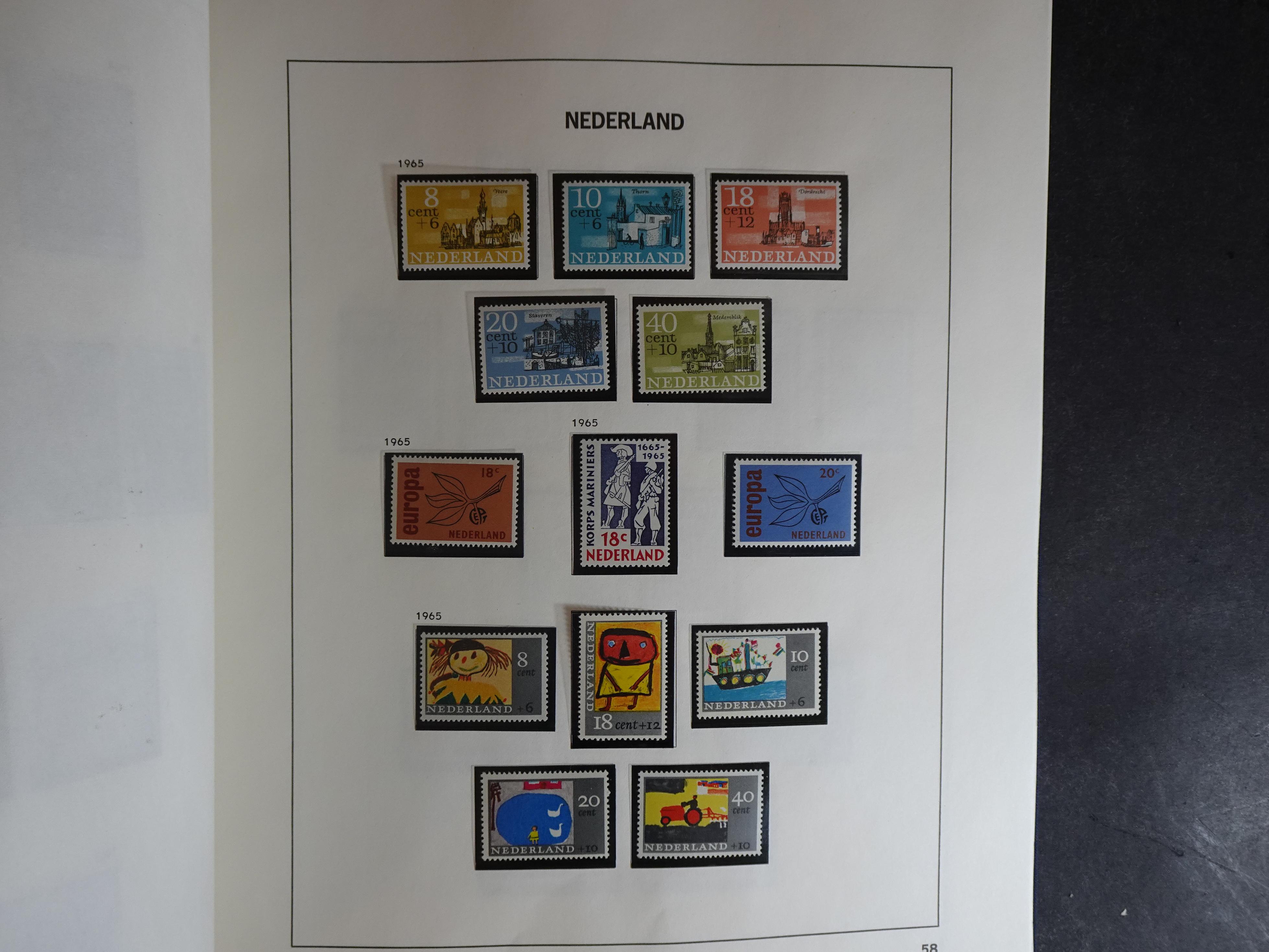 Verzameling vanaf 1852 in Davo album. 56