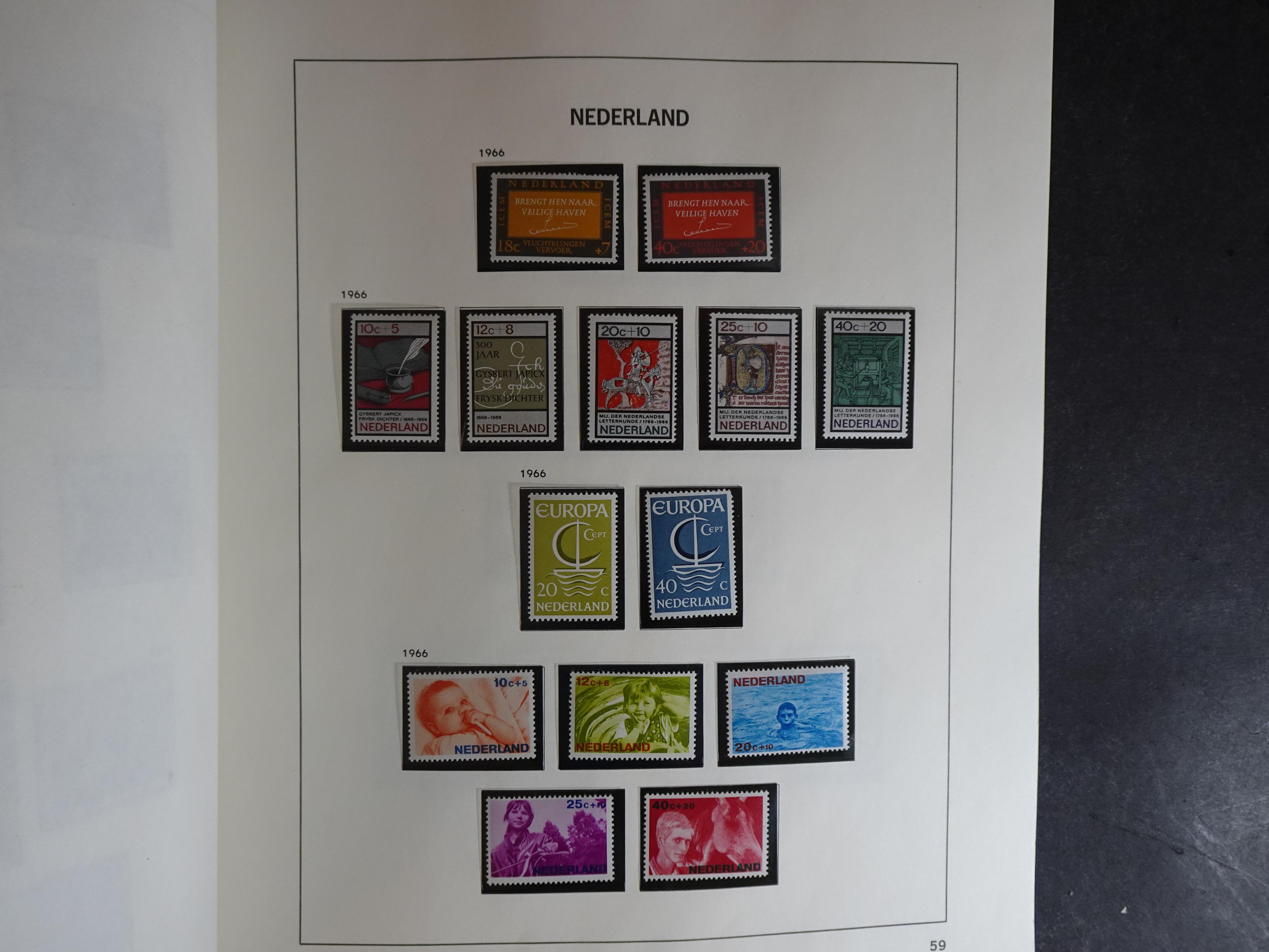 Verzameling vanaf 1852 in Davo album. 57