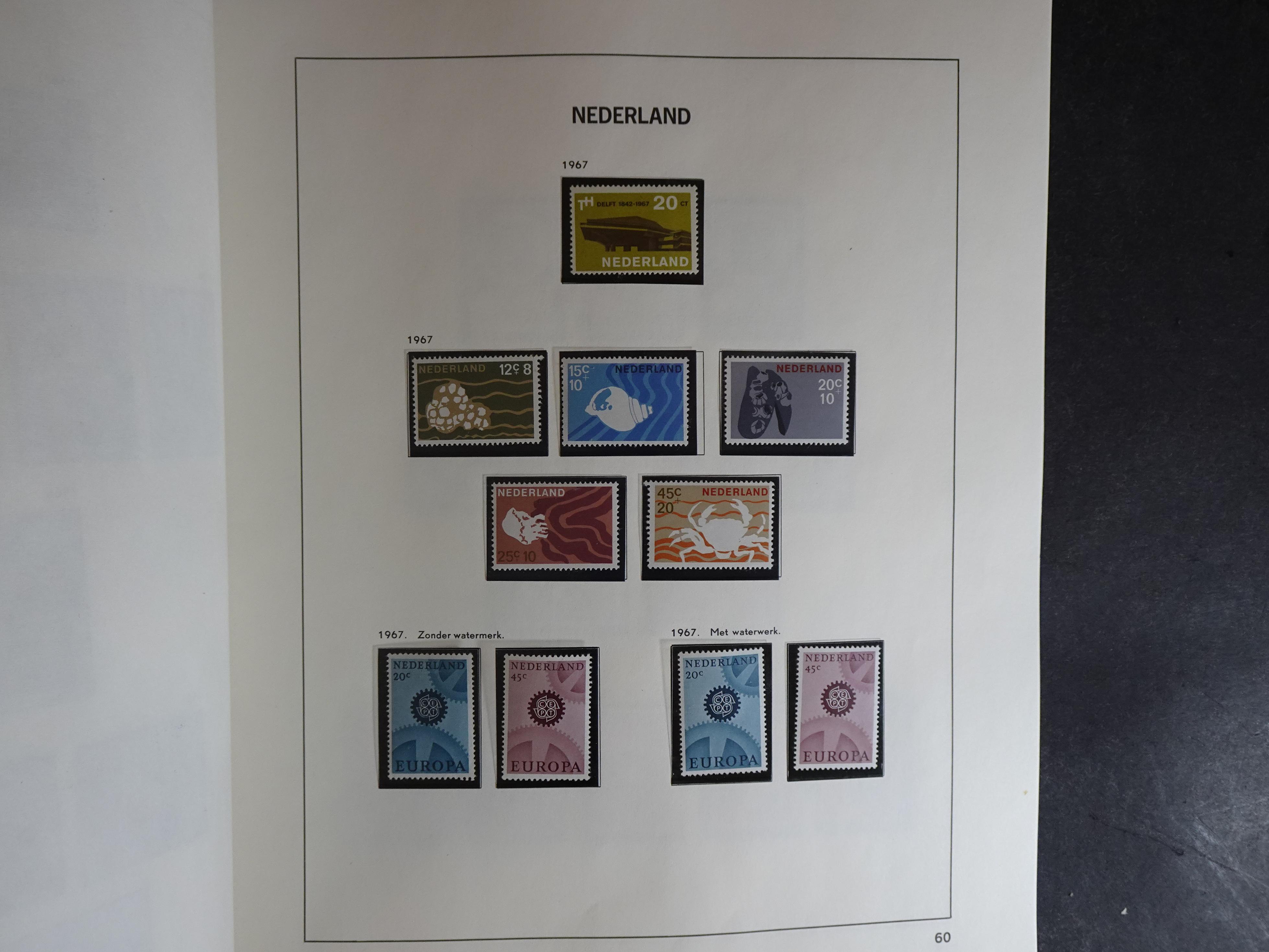 Verzameling vanaf 1852 in Davo album. 58