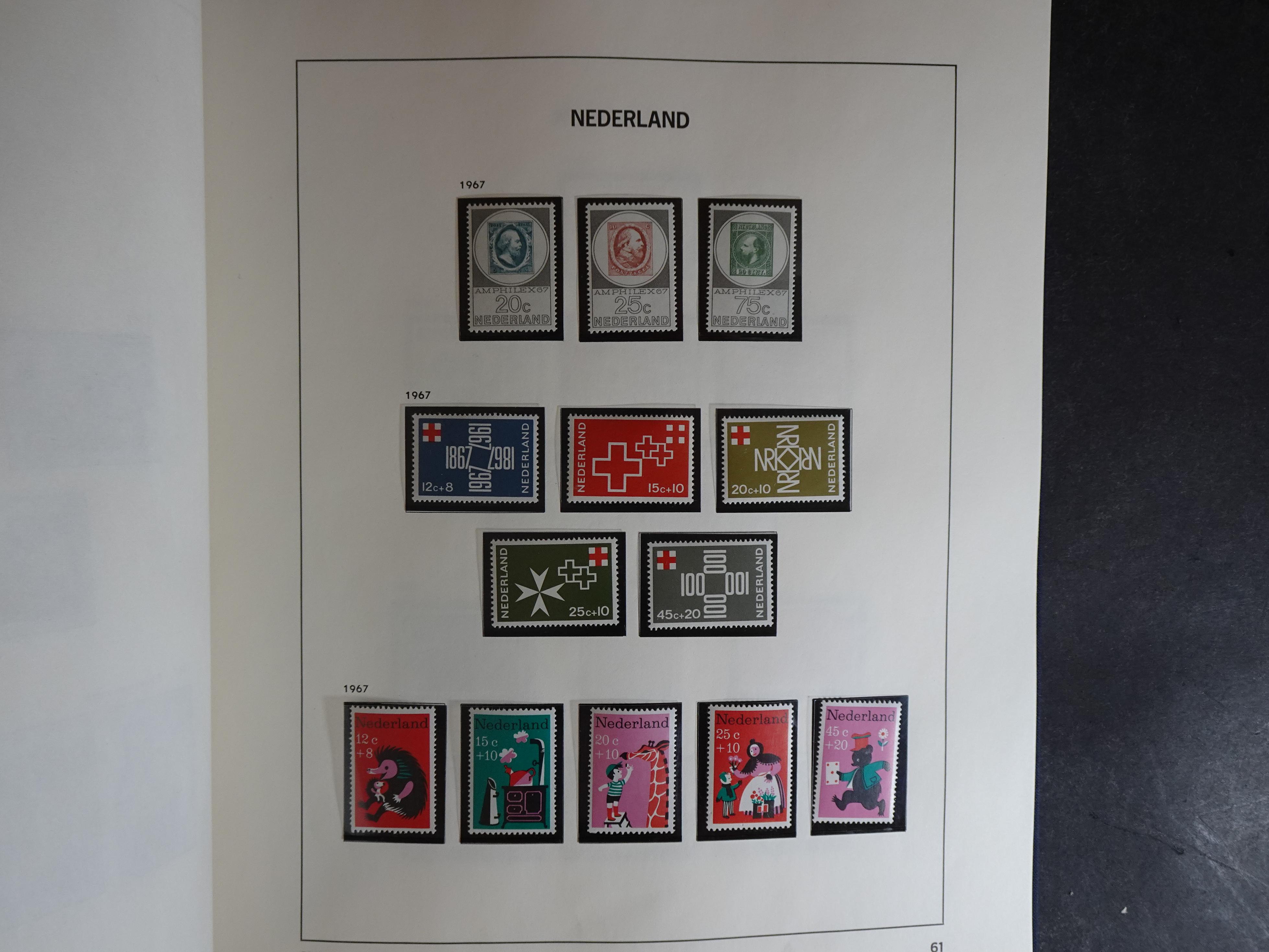 Verzameling vanaf 1852 in Davo album. 59