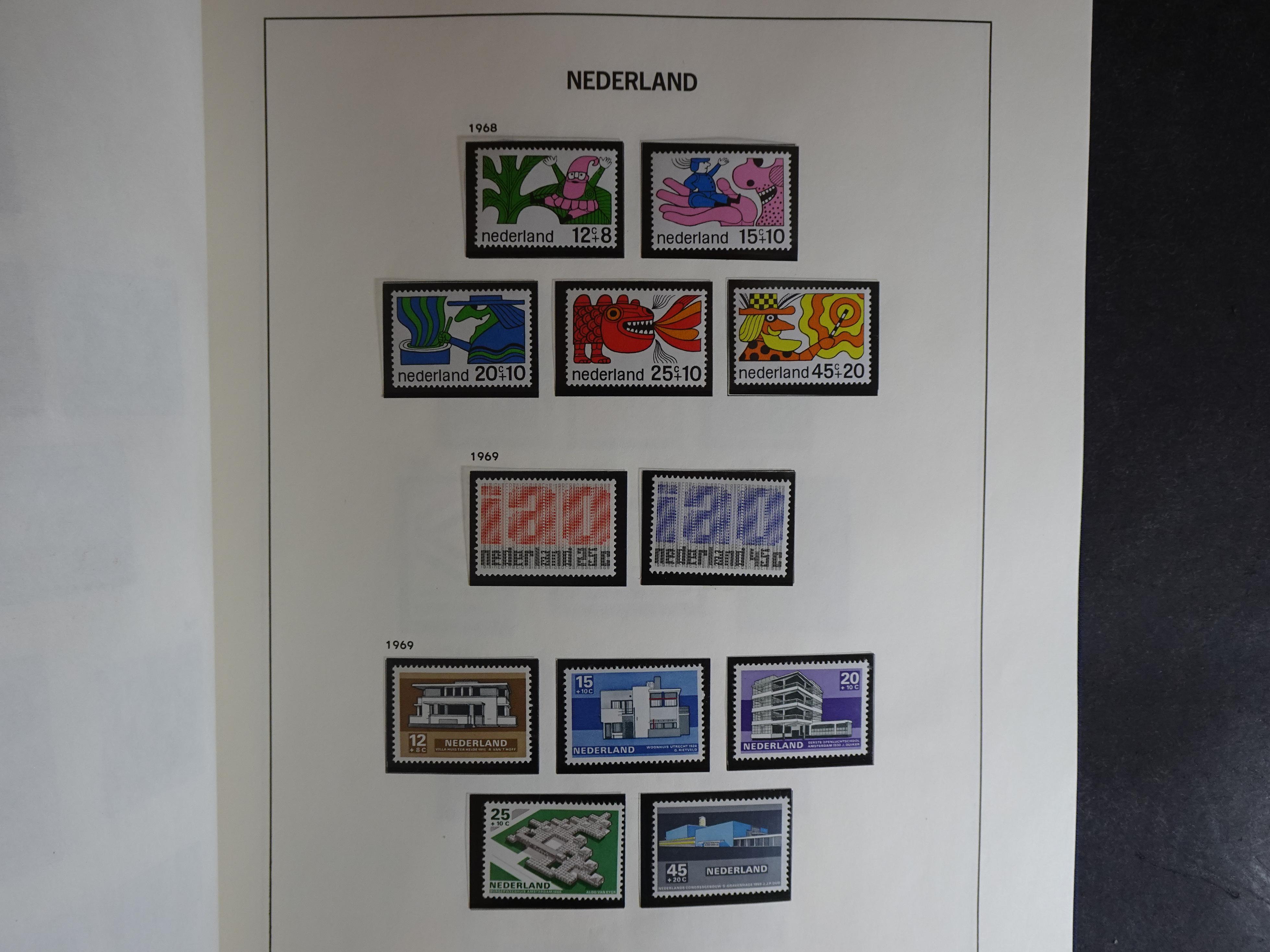 Verzameling vanaf 1852 in Davo album. 61