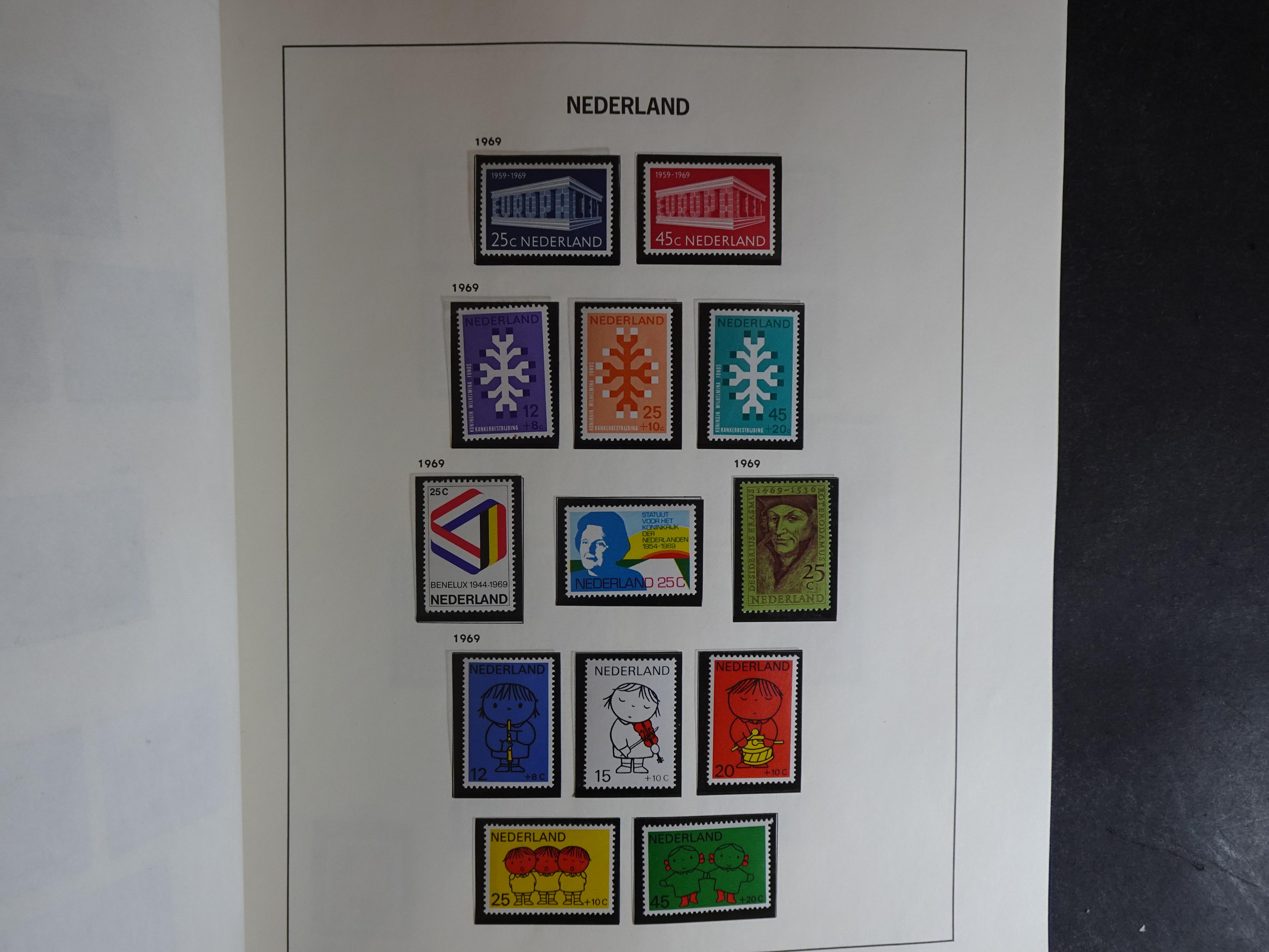 Verzameling vanaf 1852 in Davo album. 62