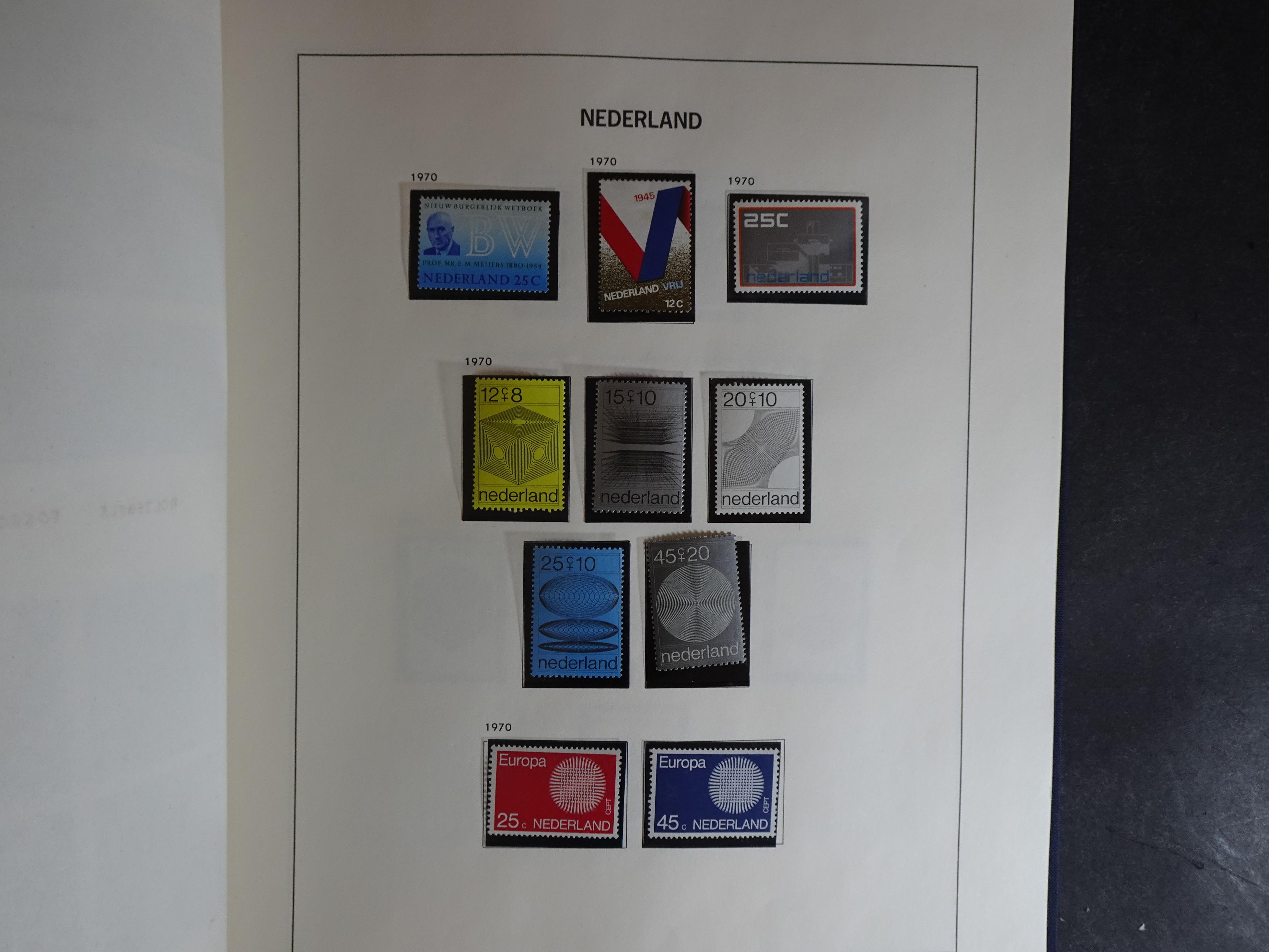 Verzameling vanaf 1852 in Davo album. 65