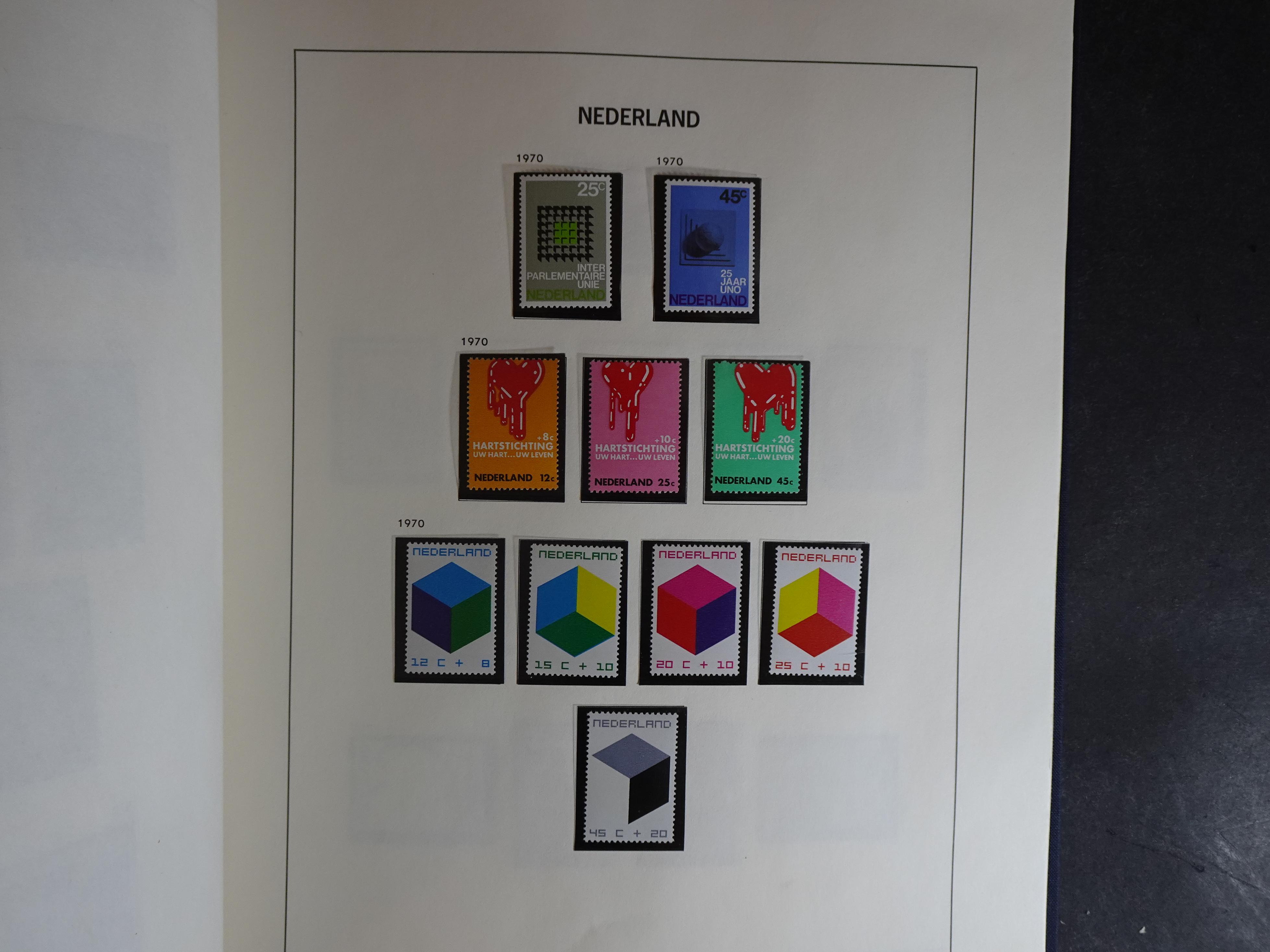 Verzameling vanaf 1852 in Davo album. 66