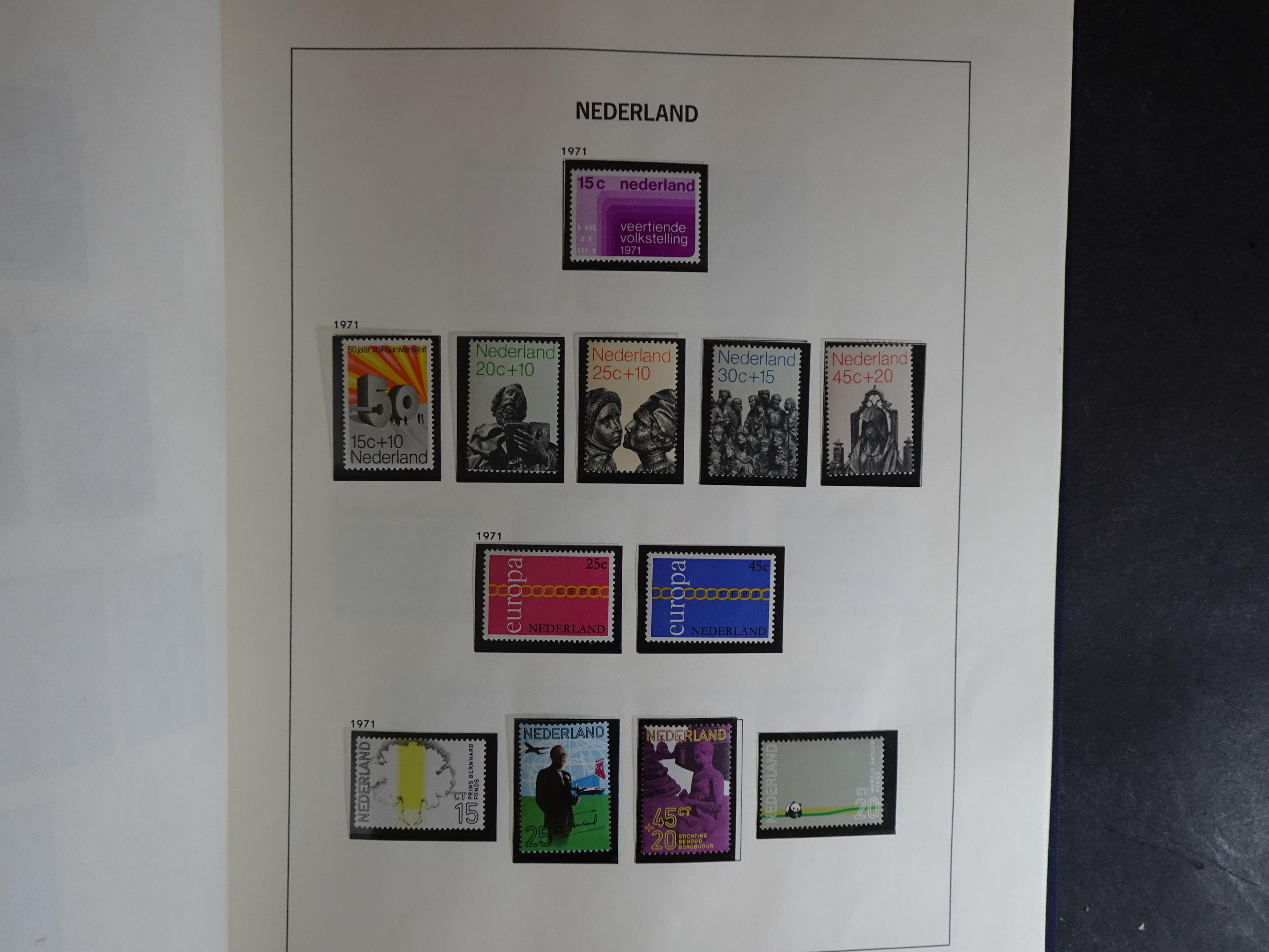 Verzameling vanaf 1852 in Davo album. 67