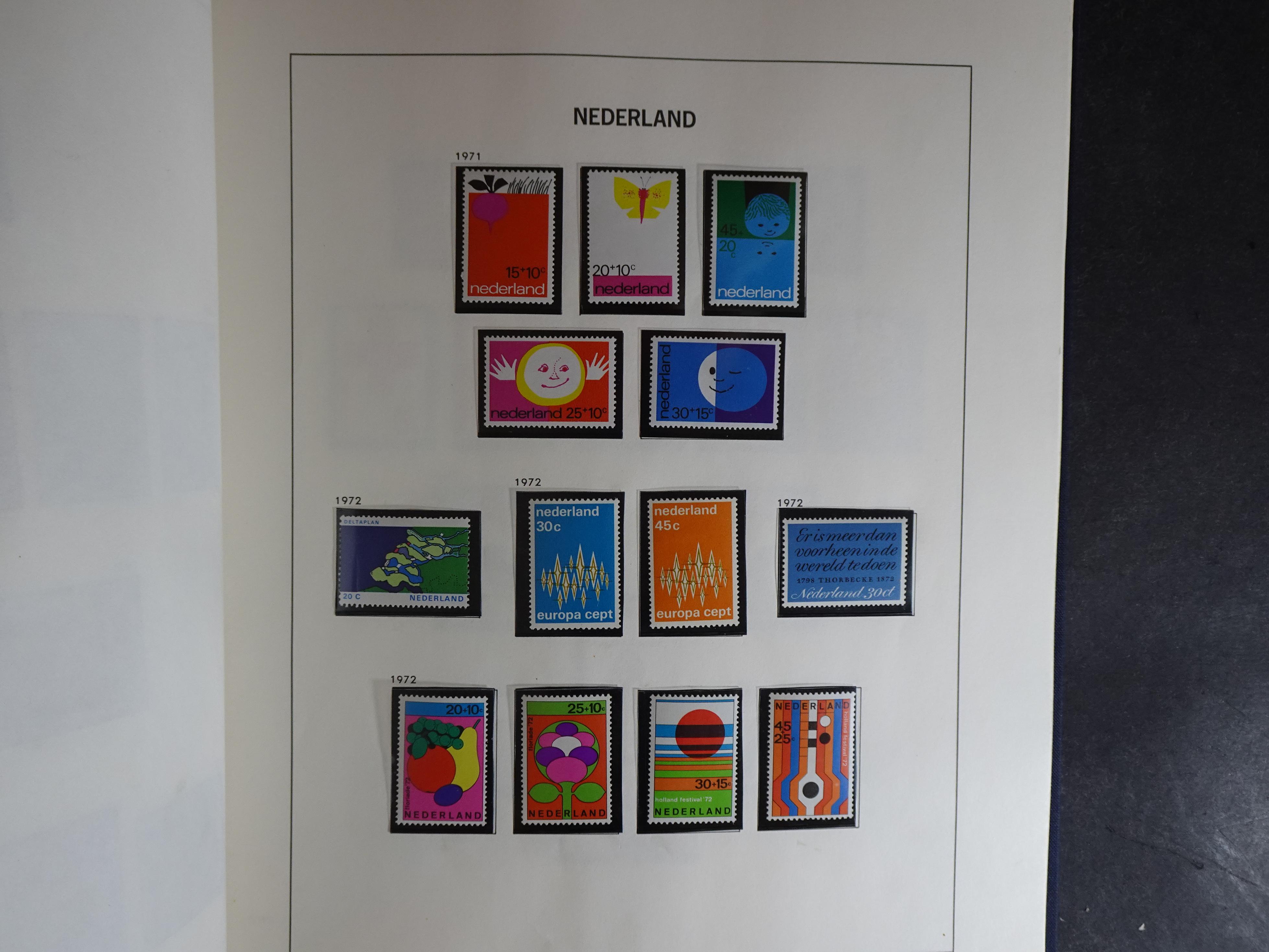 Verzameling vanaf 1852 in Davo album. 68