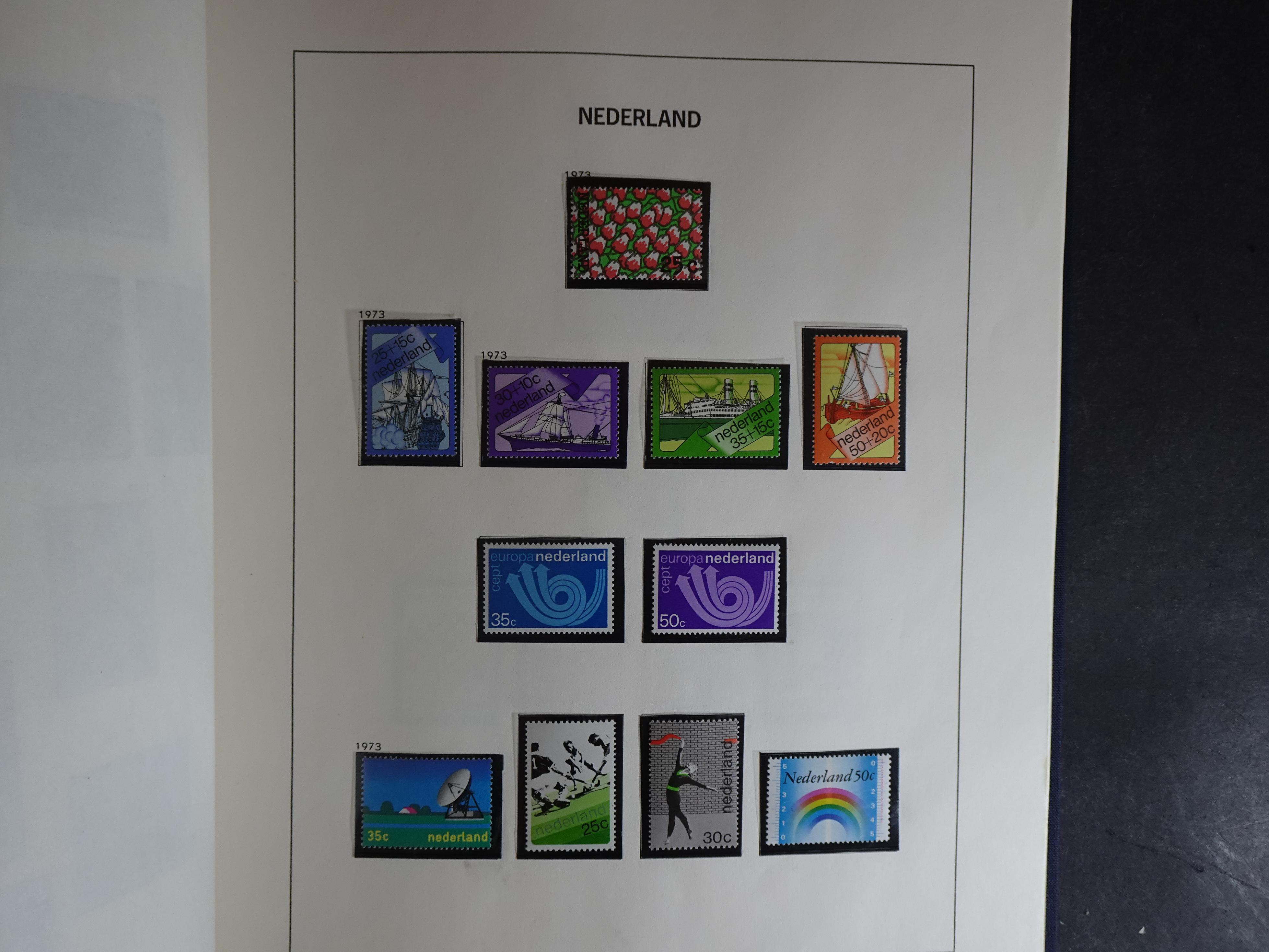 Verzameling vanaf 1852 in Davo album. 70