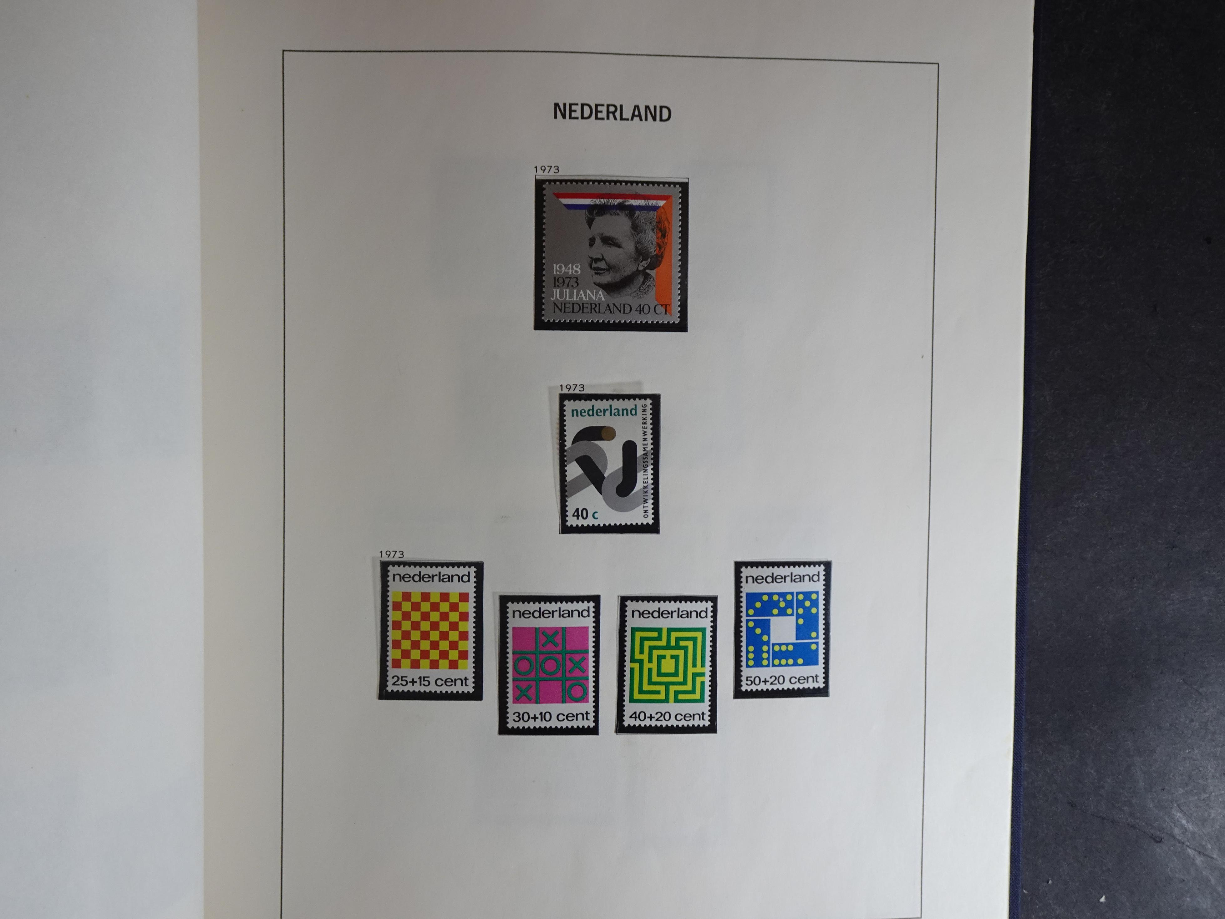 Verzameling vanaf 1852 in Davo album. 71